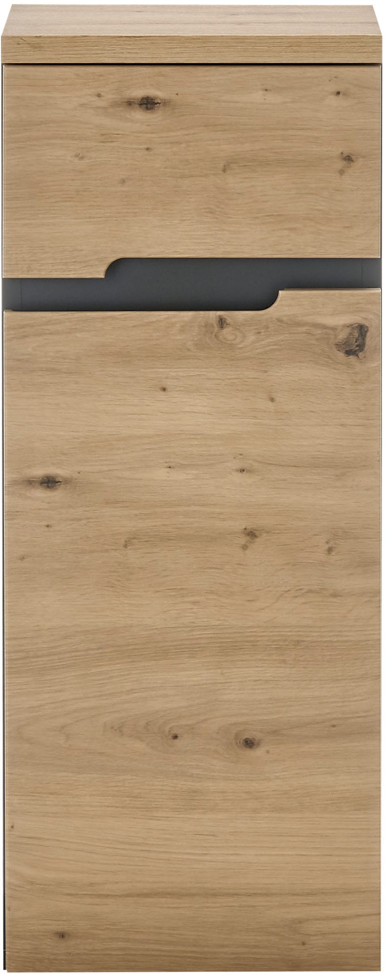 BASIC by Balculina Midischrank »Memphis, Badezimmerschrank BxHxT 30x74x21«, (1 St.), Breite 30 cm, Tür L/R montierbar, Softclose