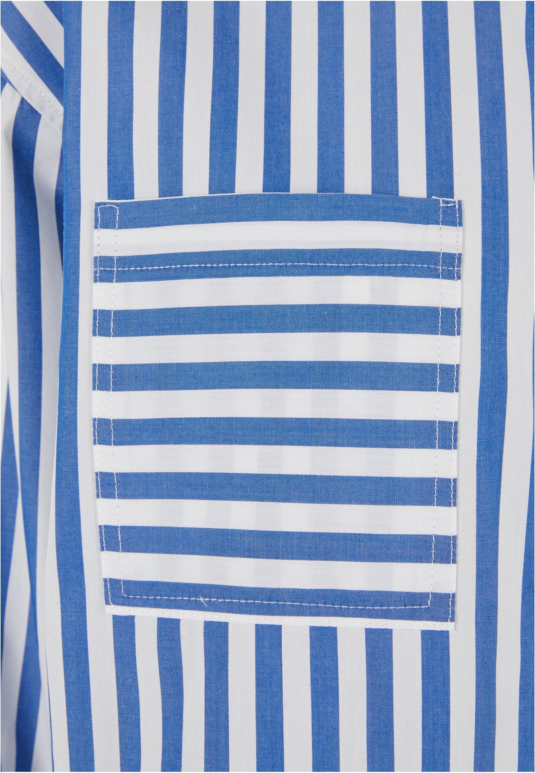 URBAN CLASSICS Langarmhemd »Urban Classics Damen Ladies Striped Relaxed Shirt«