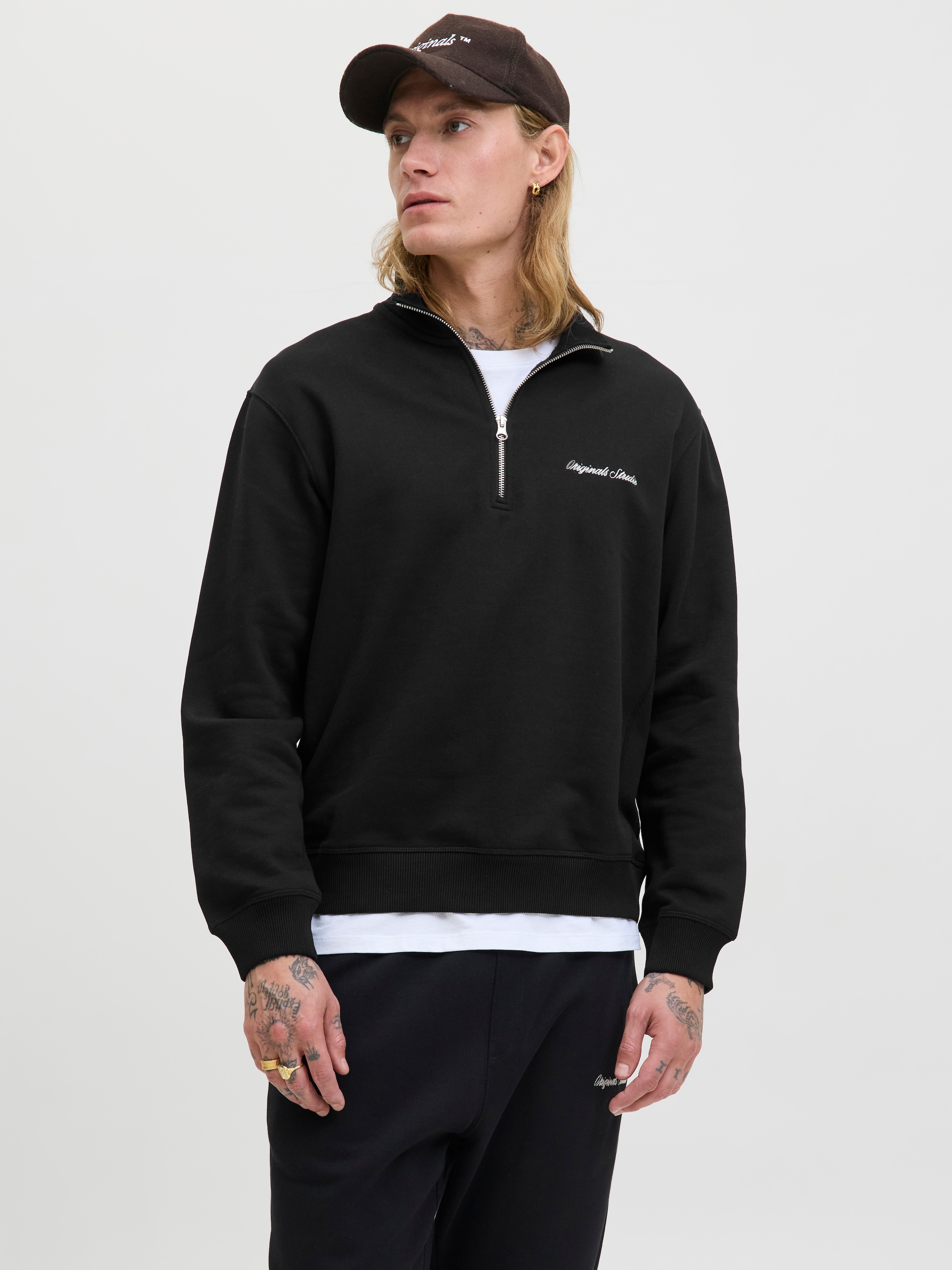 Jack & Jones Sweatshirt "JORNORREBRO EMB SWEAT HIGH NECK SN" günstig online kaufen