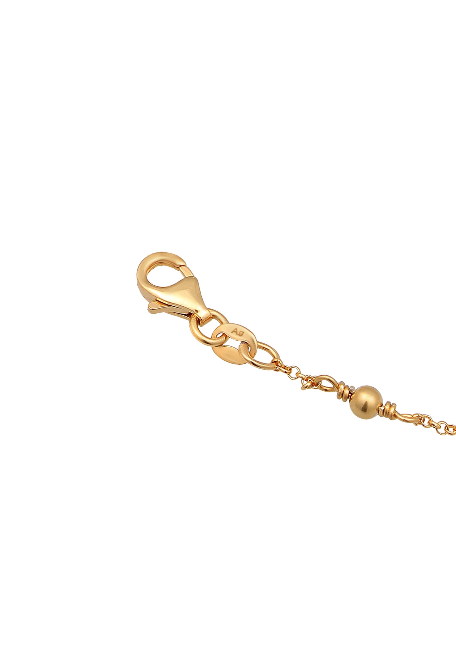 Elli Perlenarmband »Erbskette Kugeln Süßwasserzuchtperle 925er Silber«