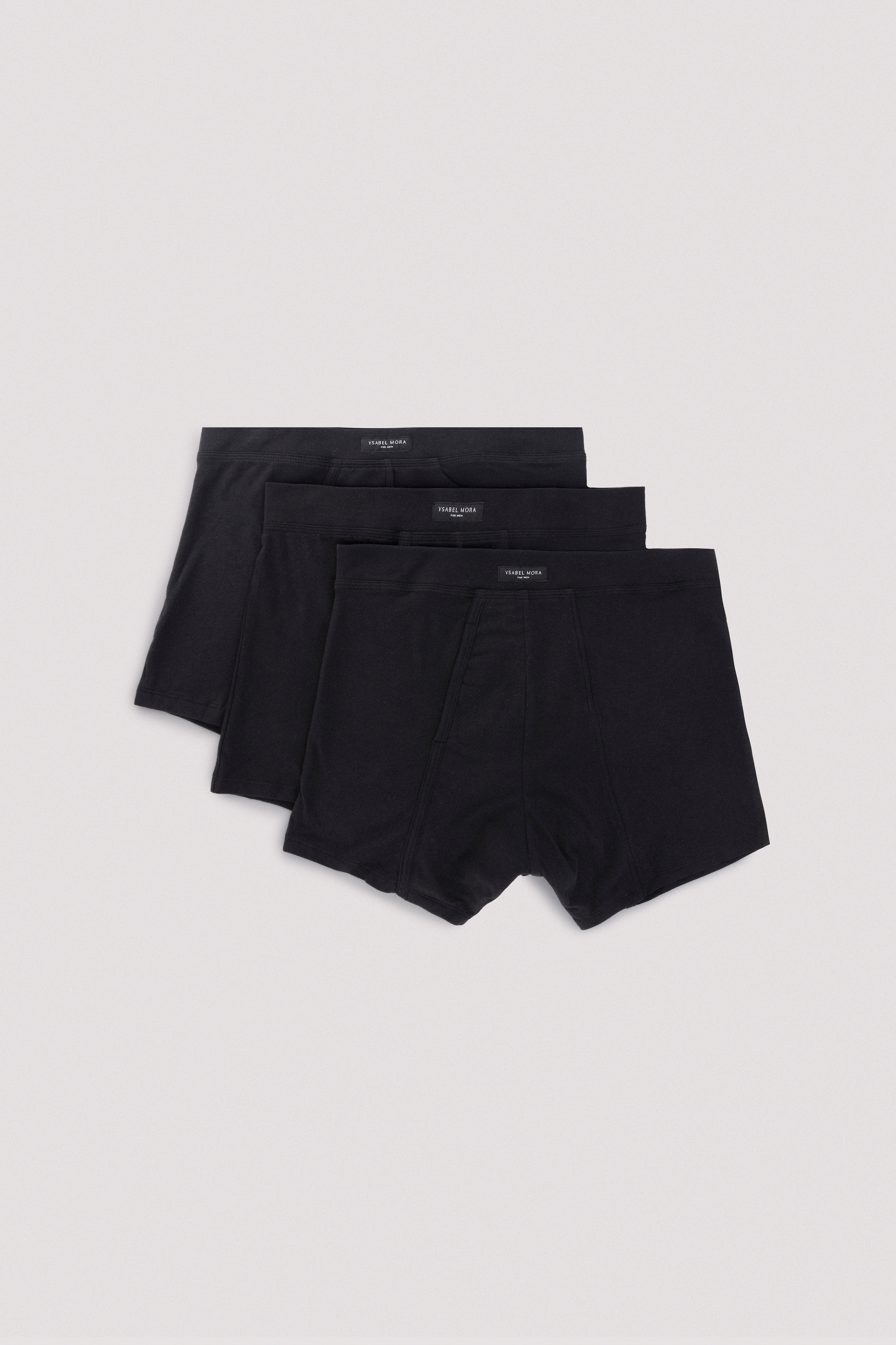 Boxershorts »BASIC COLLECTION COTTON«, (3er Pack), mit praktischem Eingriff im Schritt