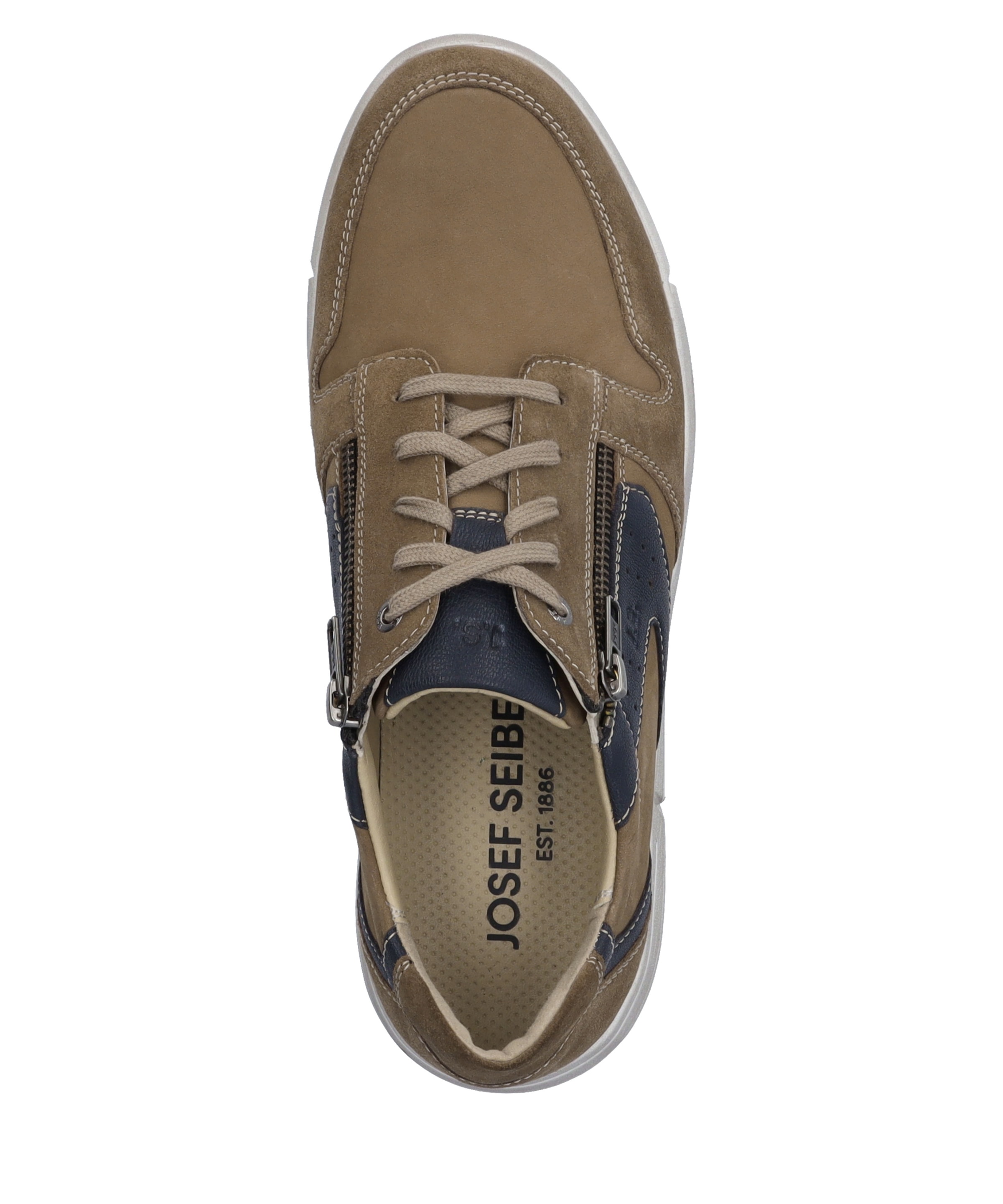 Josef Seibel Schnürschuh »Enrico 20, taupe-kombi«