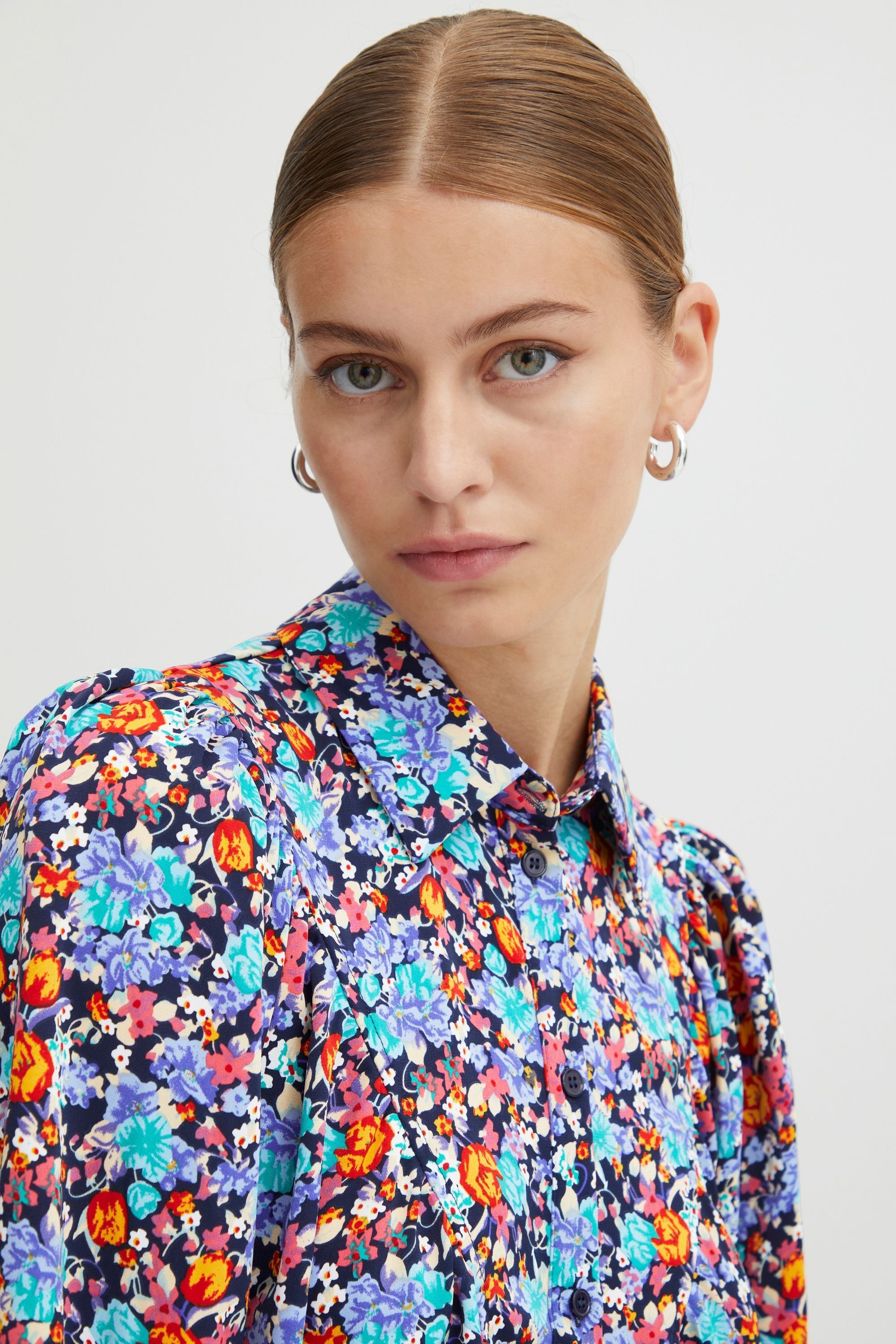 Ichi Blusenkleid »Blusenkleid IHLiv«