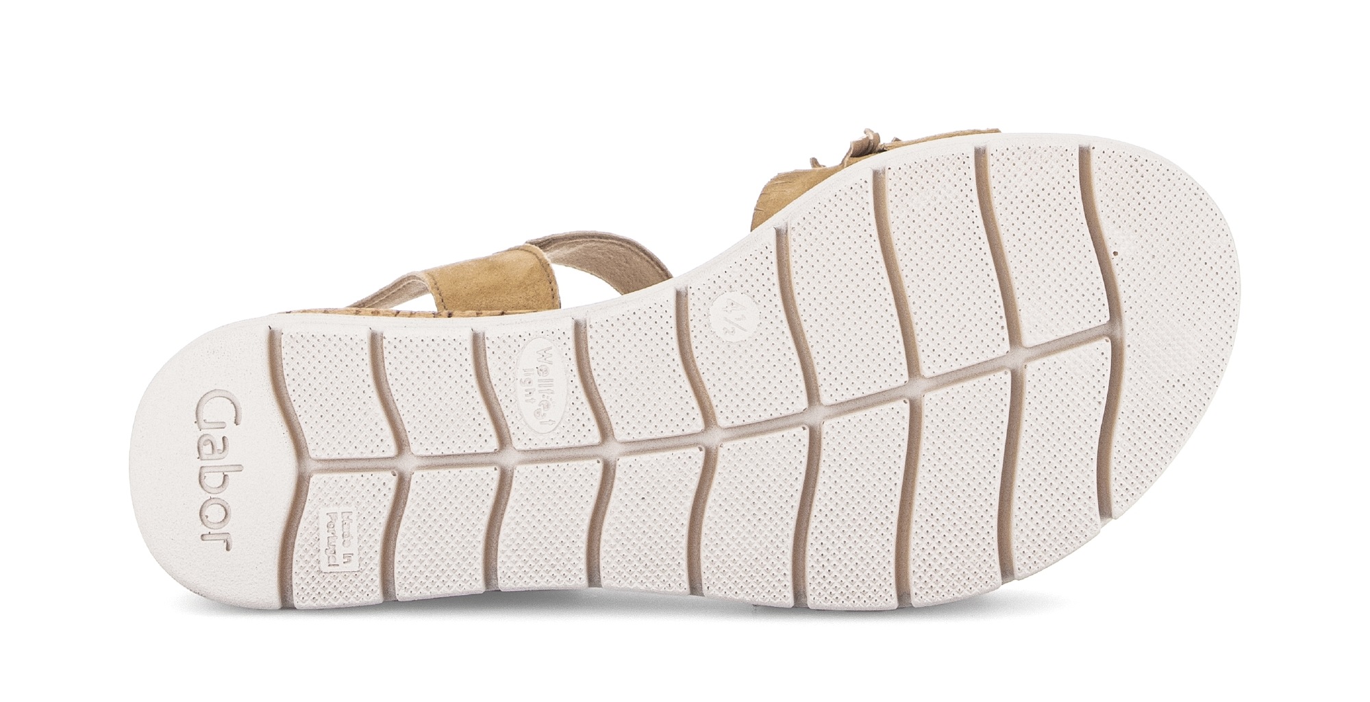 Gabor Genua Women's Platform Sandals Light Brown 36 6