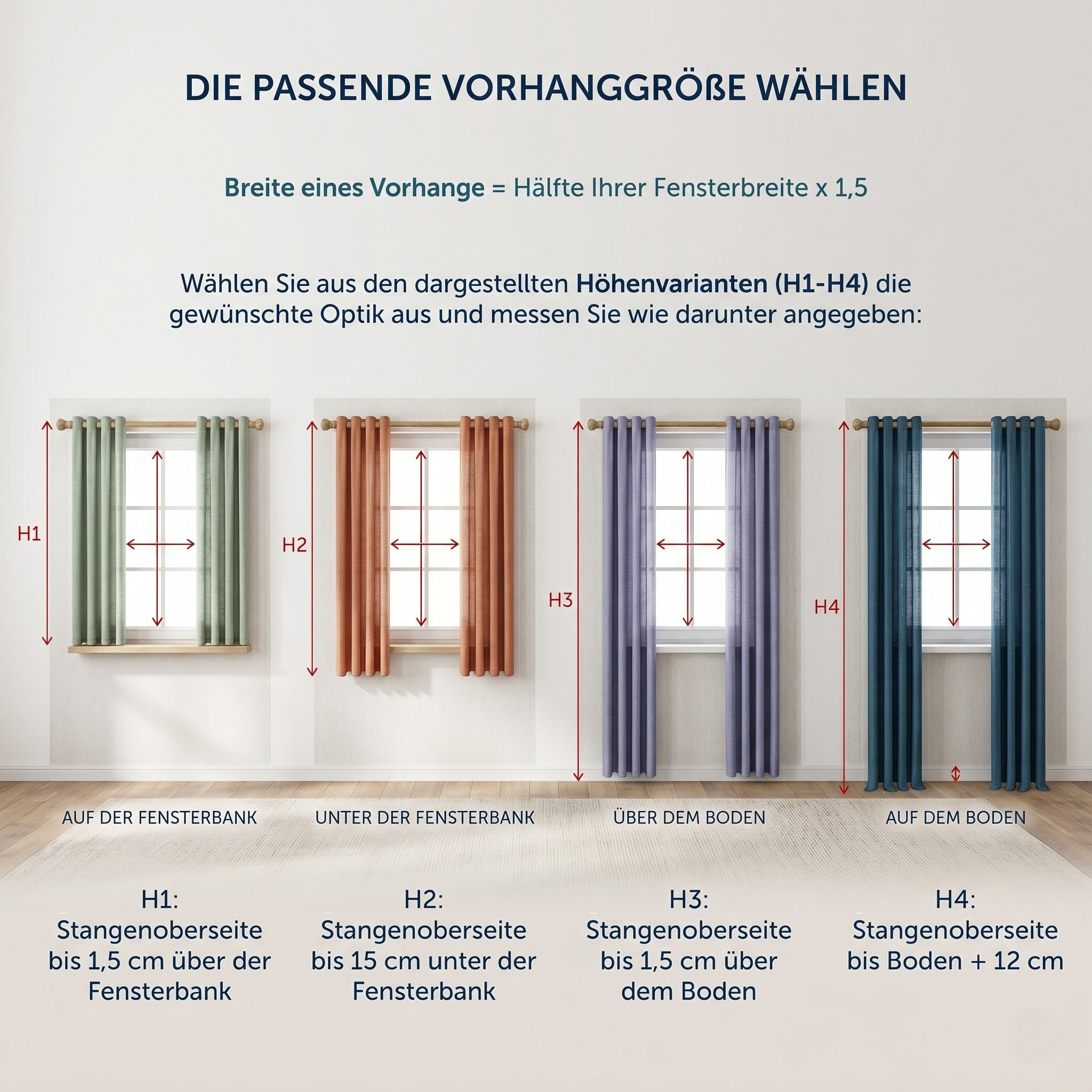 Adam Vorhang »Bio Bel« Kräuselband 1 Stk. tlg. aus 100% Bio-Baumwolle