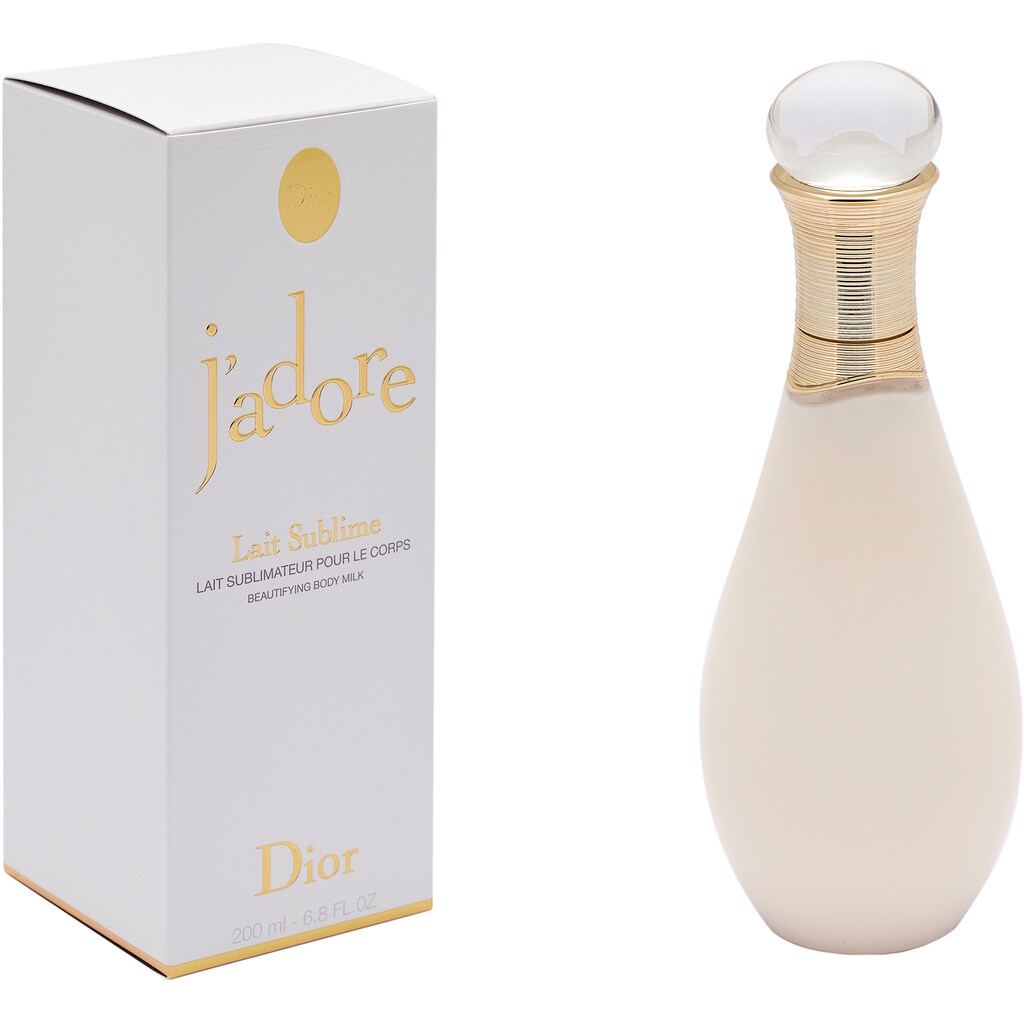 Dior Bodylotion »J'adore«, Leichte Textur aus Baumwoll-Nektar und Jasminblüten