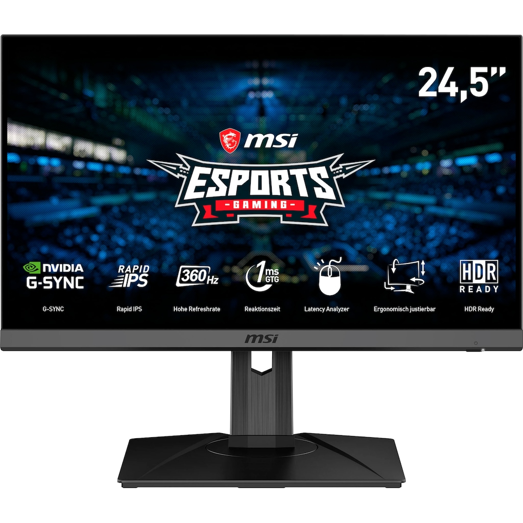 MSI Gaming-LED-Monitor »Oculux NXG253R E-Sports«, 62,2 cm/25 Zoll, 1920 x 1080 px, Full HD, 1 ms Reaktionszeit, 360 Hz