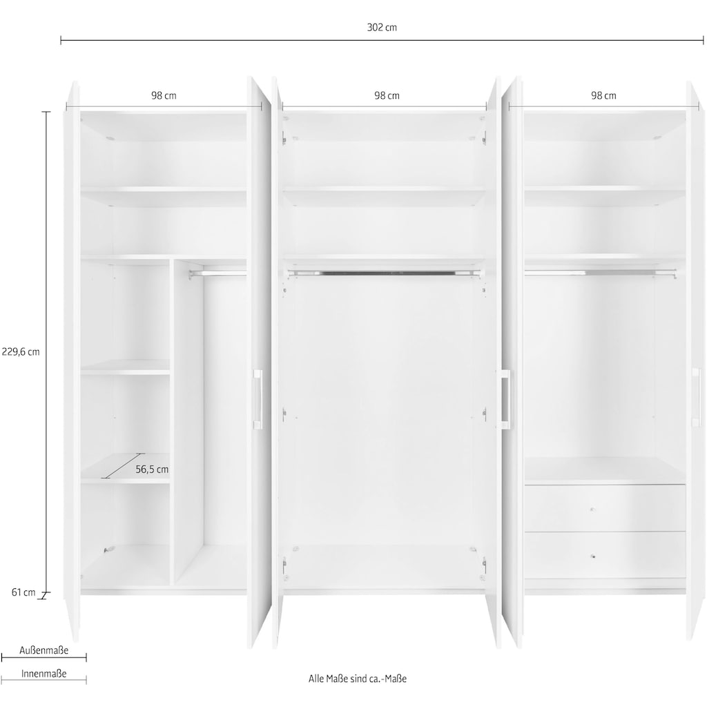 hülsta Drehtürenschrank »SOLO«