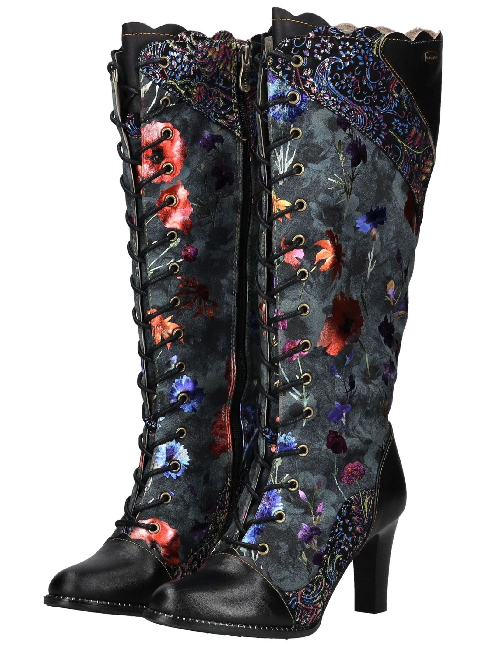 LAURA VITA Schnürstiefel »LAURA VITA Stiefel Leder/Textil«