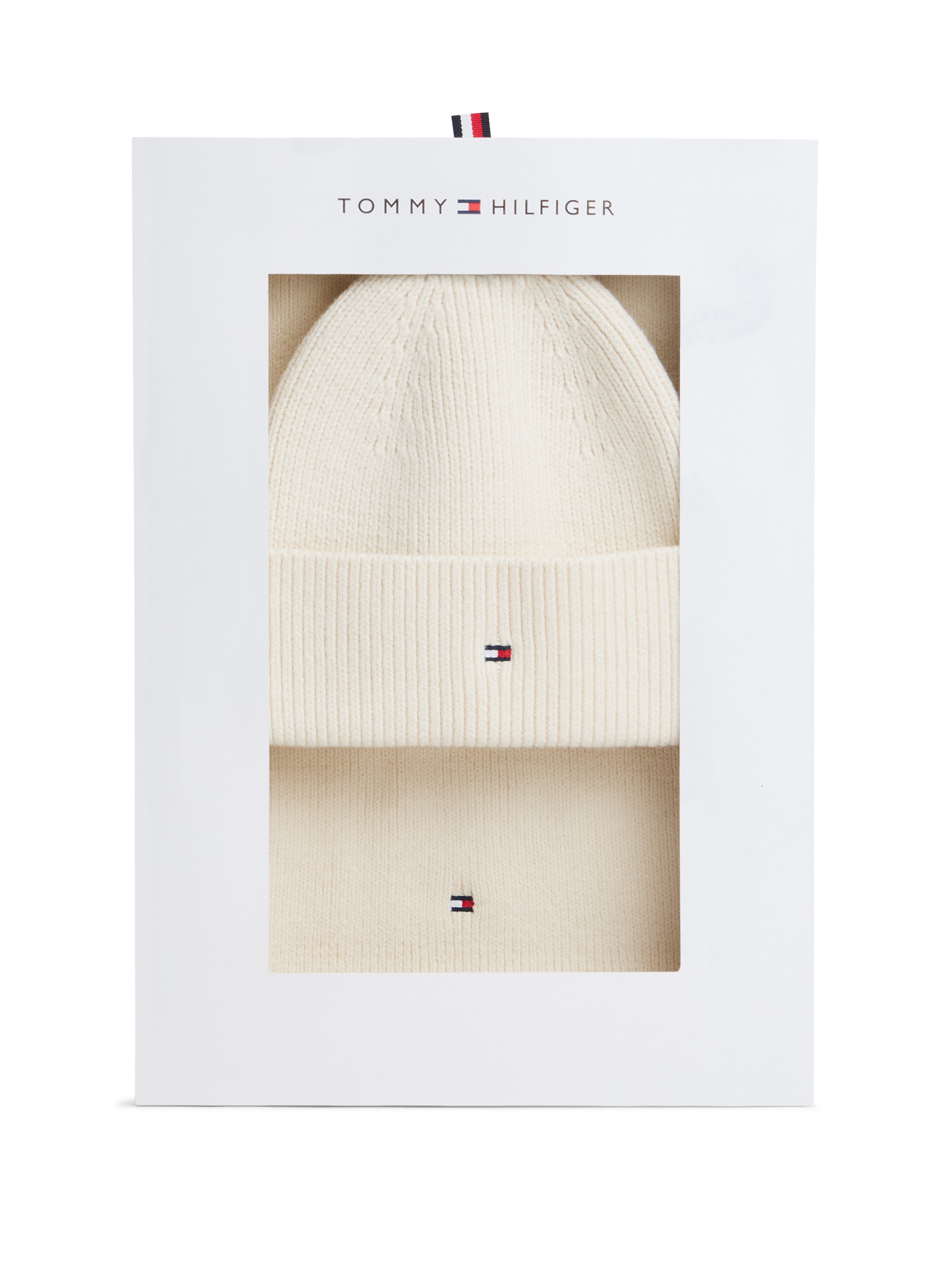 Tommy Hilfiger Beanie »TH FLAG« 2 Stk. in Geschenkbox