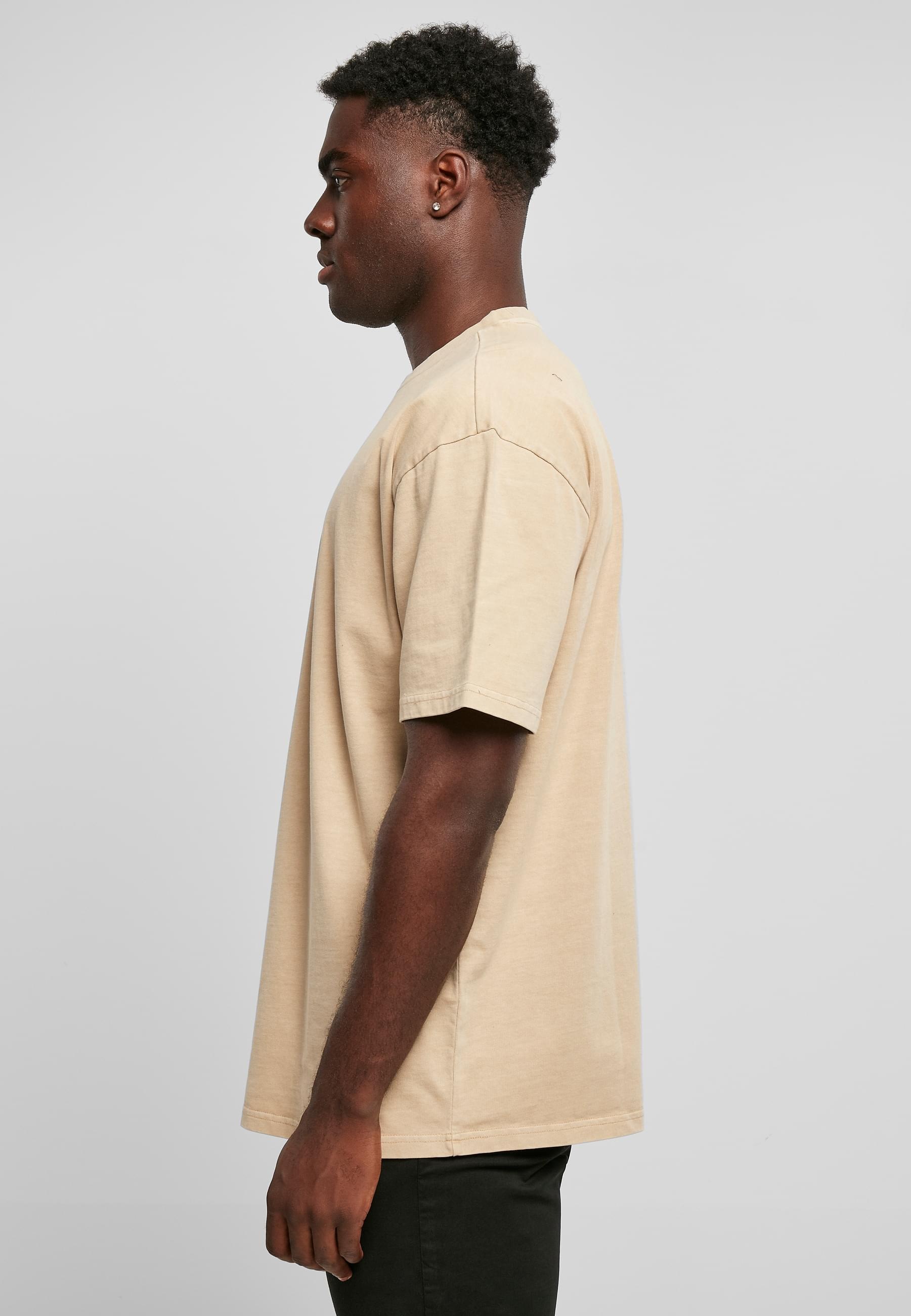 URBAN CLASSICS Kurzarmshirt »Urban Classics Herren Heavy Oversized Garment Dye Tee«