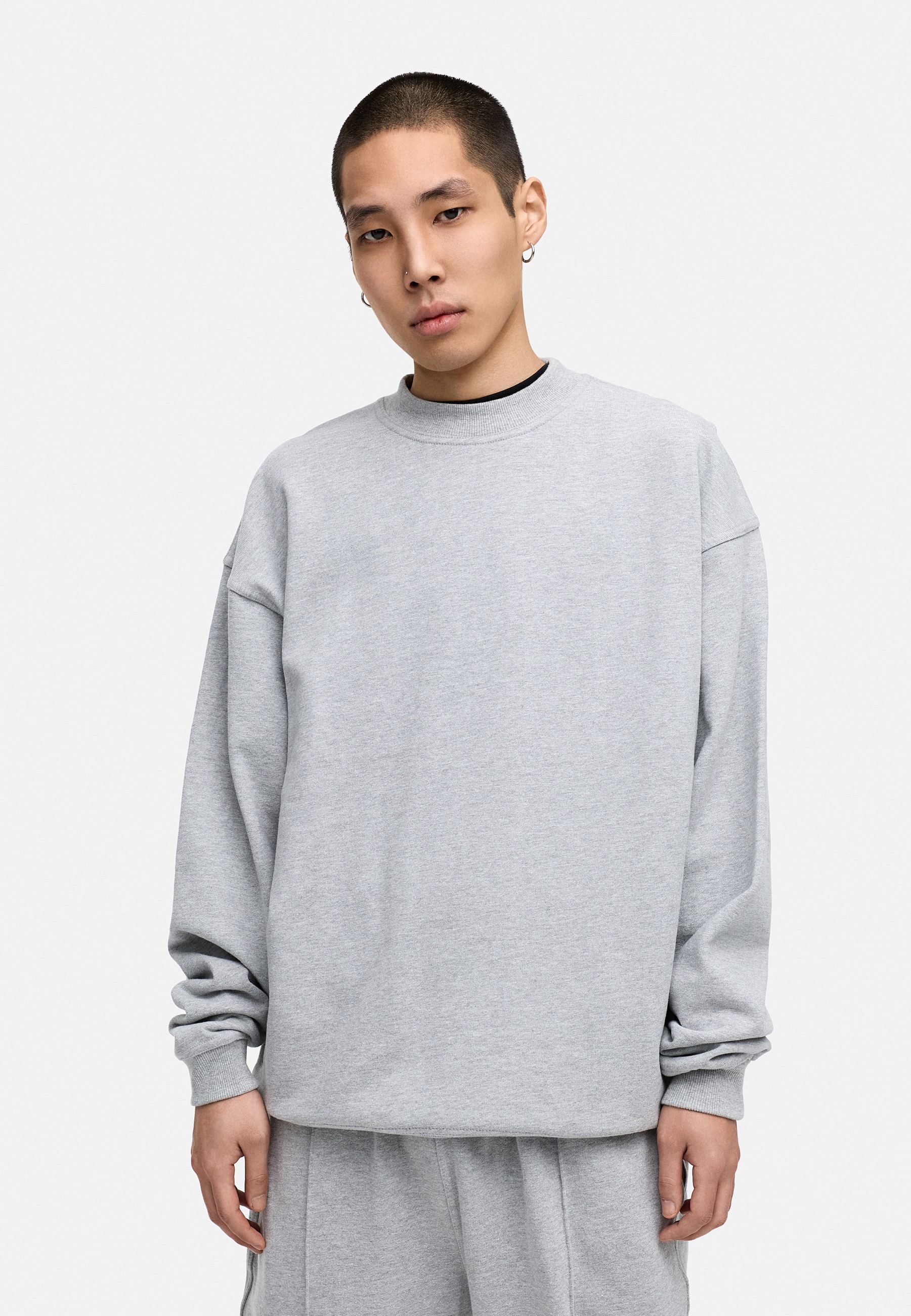 Daily Cotton Sweatshirt »Daily Cotton Sweatshirt OVERSIZE CREW-NECK PULLOVER«
