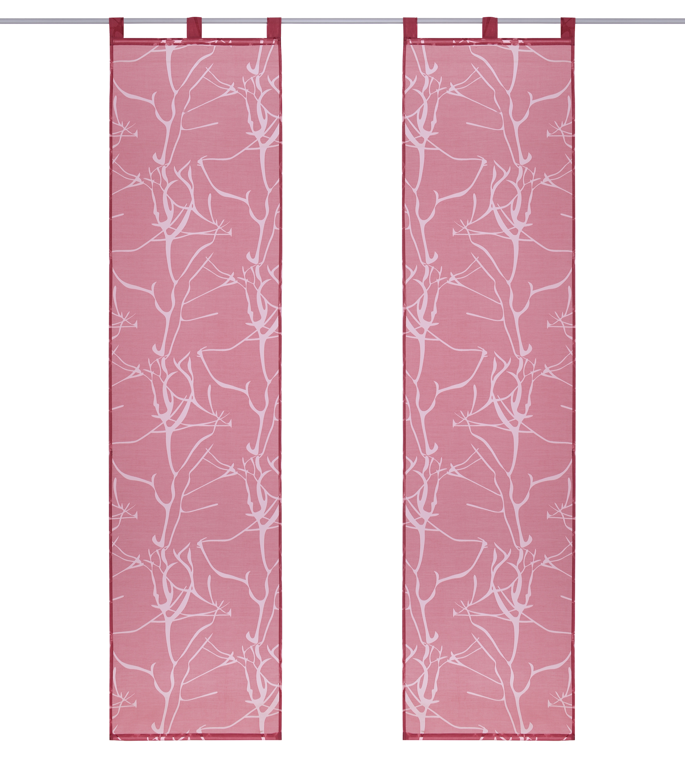 my home Schiebegardine "Anna" Schlaufen 1 Stk. tlg. Inkl. Beschwerungsstang günstig online kaufen