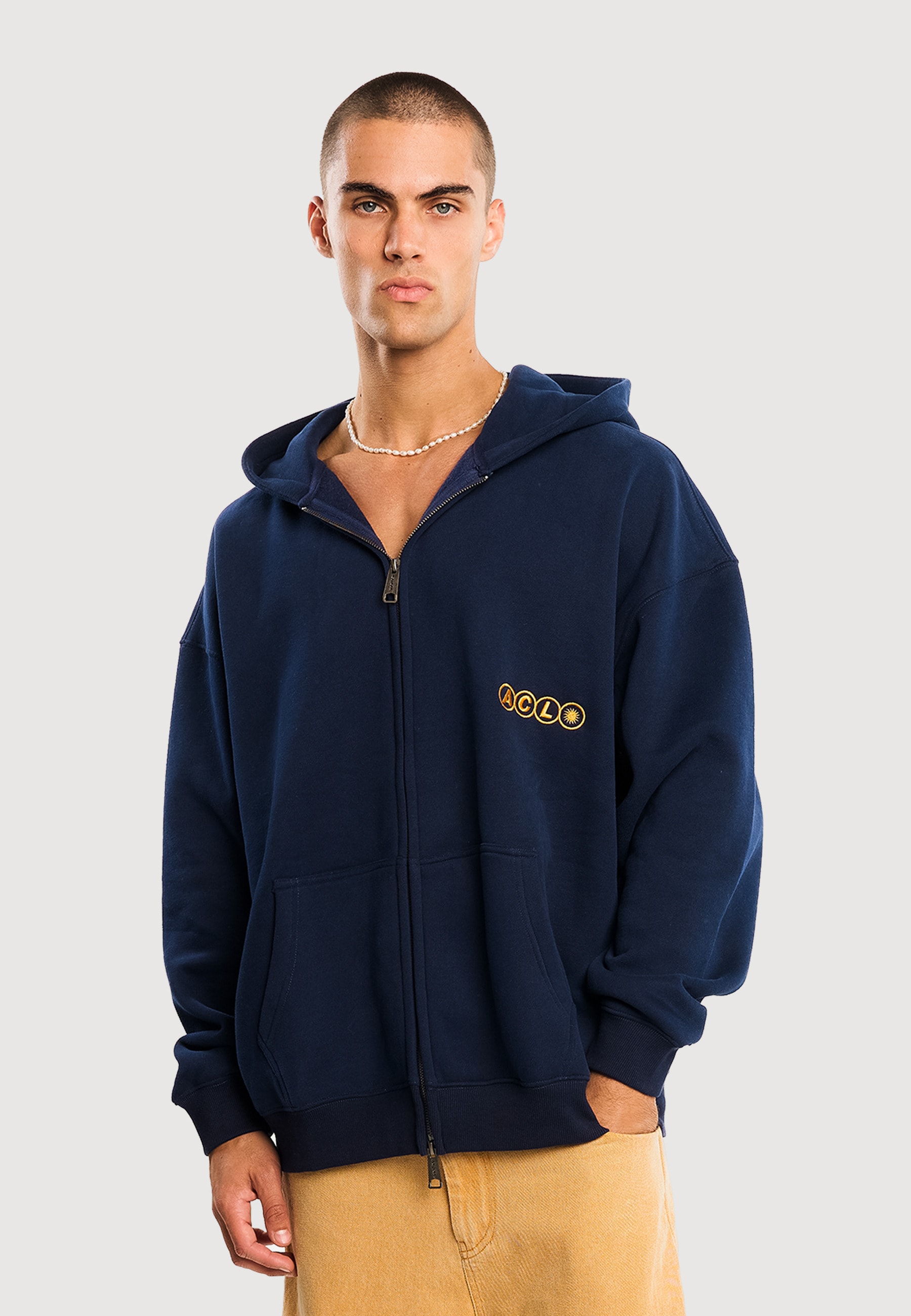 Another Cotton Lab Funktions-Kapuzensweatjacke »Another Cotton Lab ACL Carrer Del Sol Zip Hoodie« 1