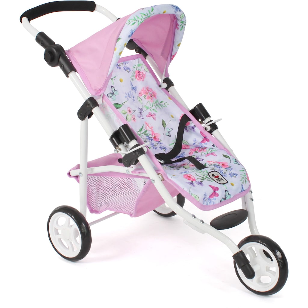 CHIC2000 Puppenbuggy »Jogging-Buggy Lola, Flowers«