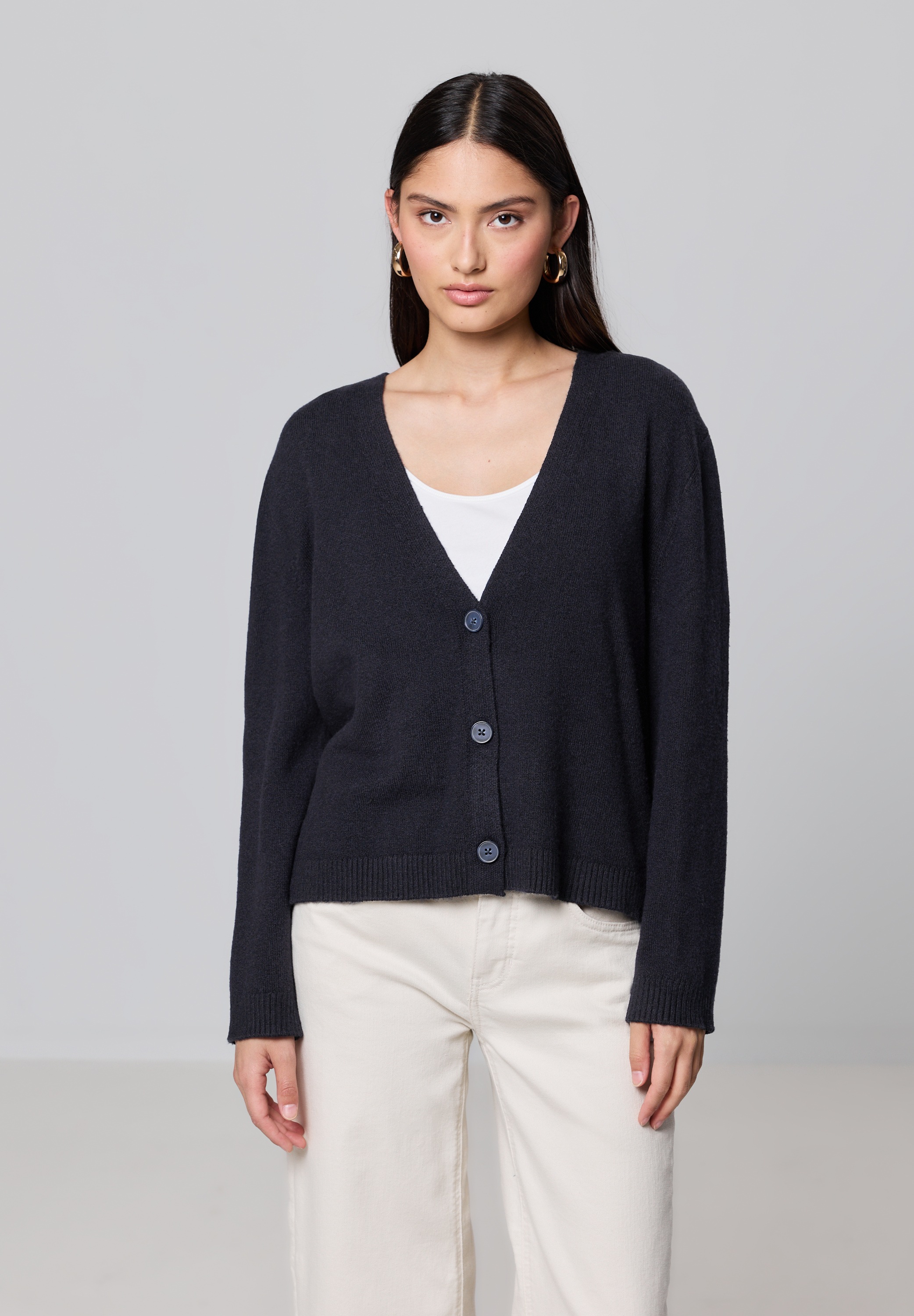 STREET ONE STUDIO Cardigan im Basic-Style günstig online kaufen