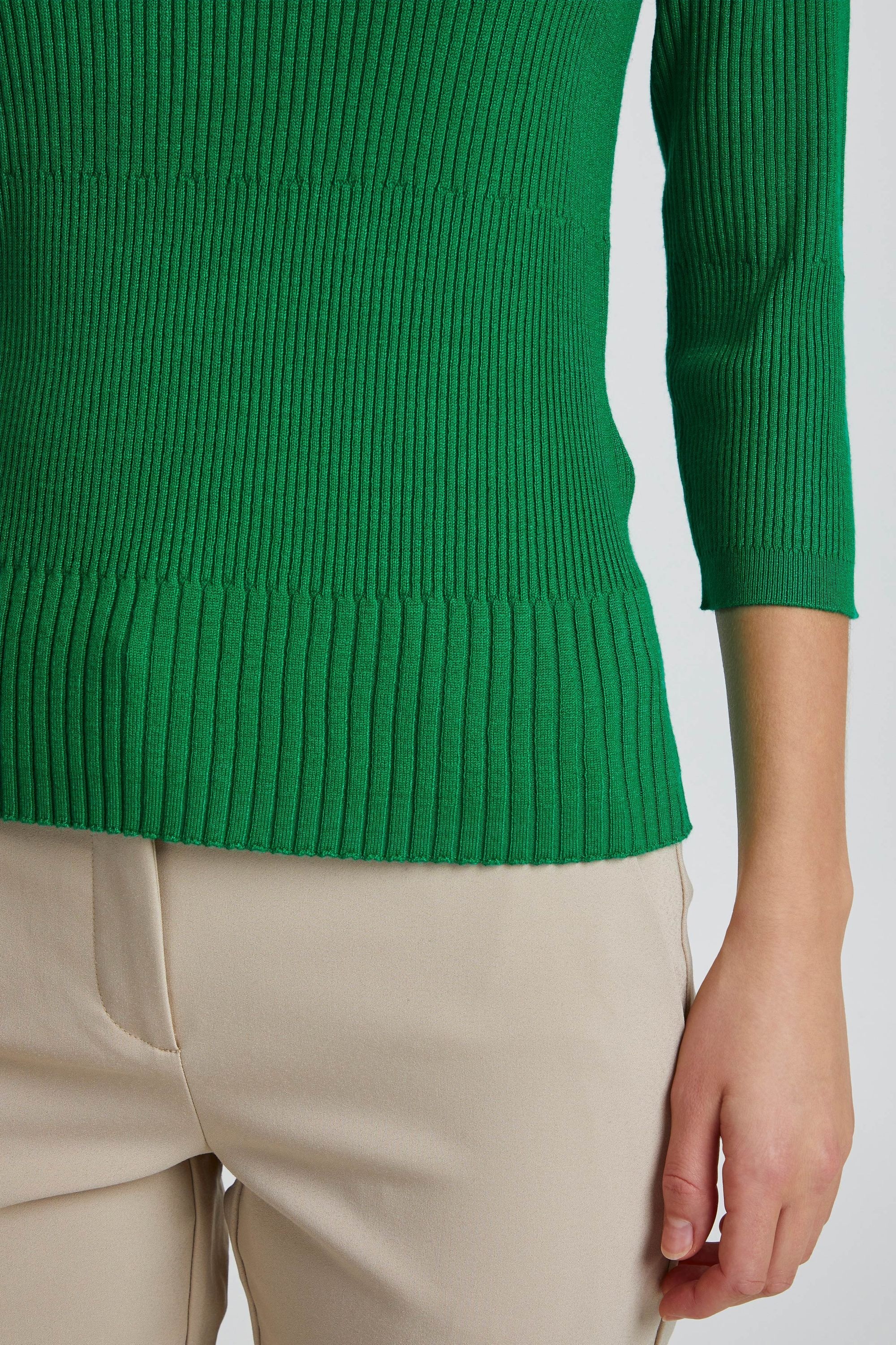 fransa Strickfleece-Pullover »Strickpullover FRFeganic«