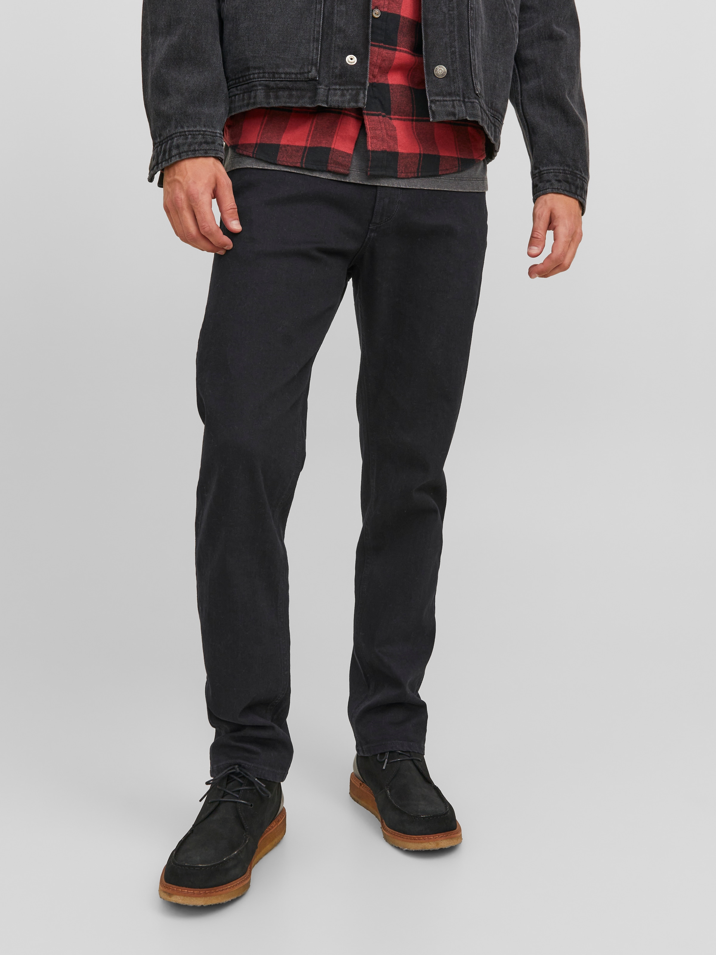 Jack & Jones Slim-fit-Jeans "JJICLARK JJEVAN AM 795 NOOS" Baumwollmischung, slim fit