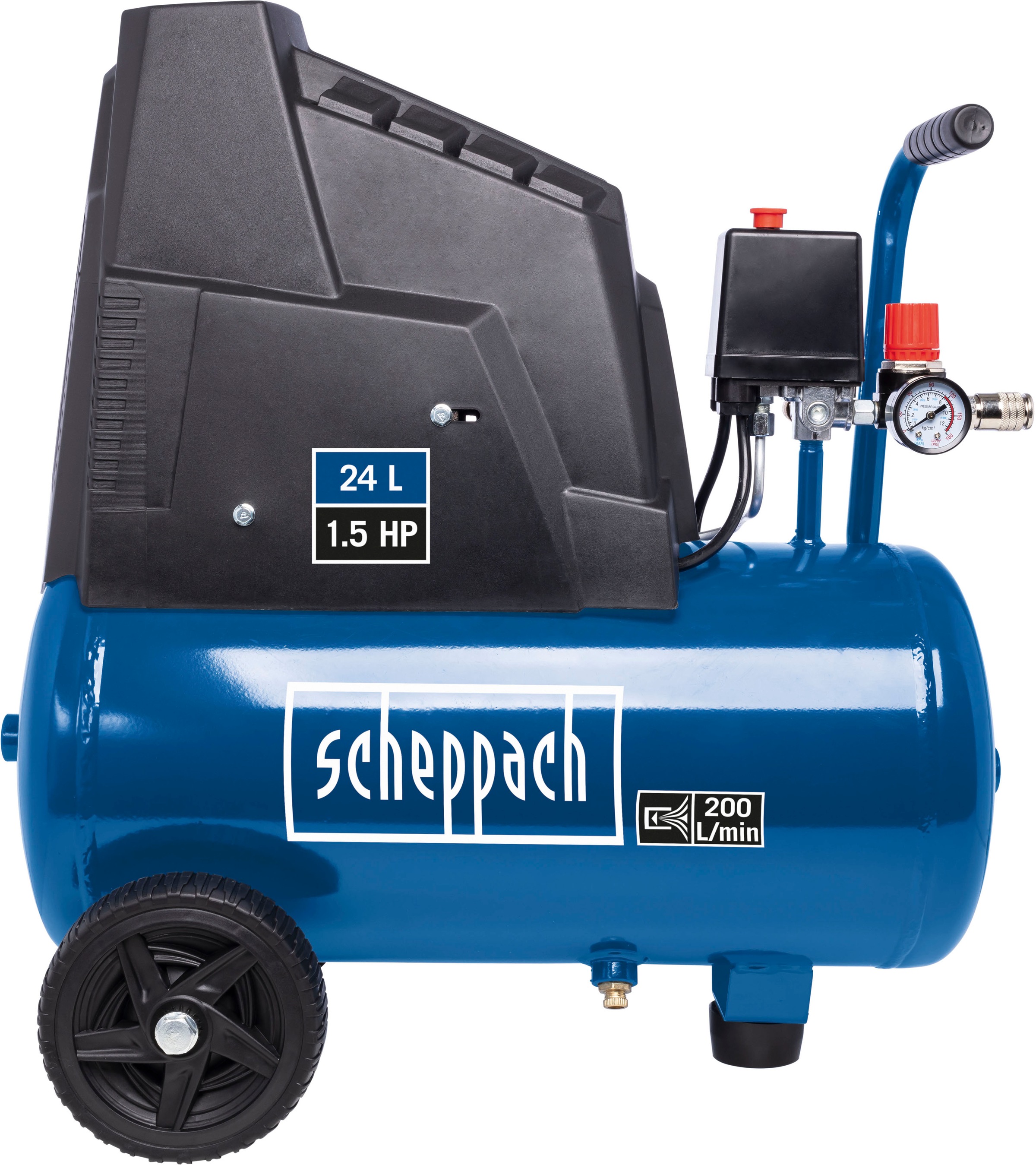 Thumbnail - Scheppach Kompressor "HC30ox" 1100W, 200l/min, ölfrei