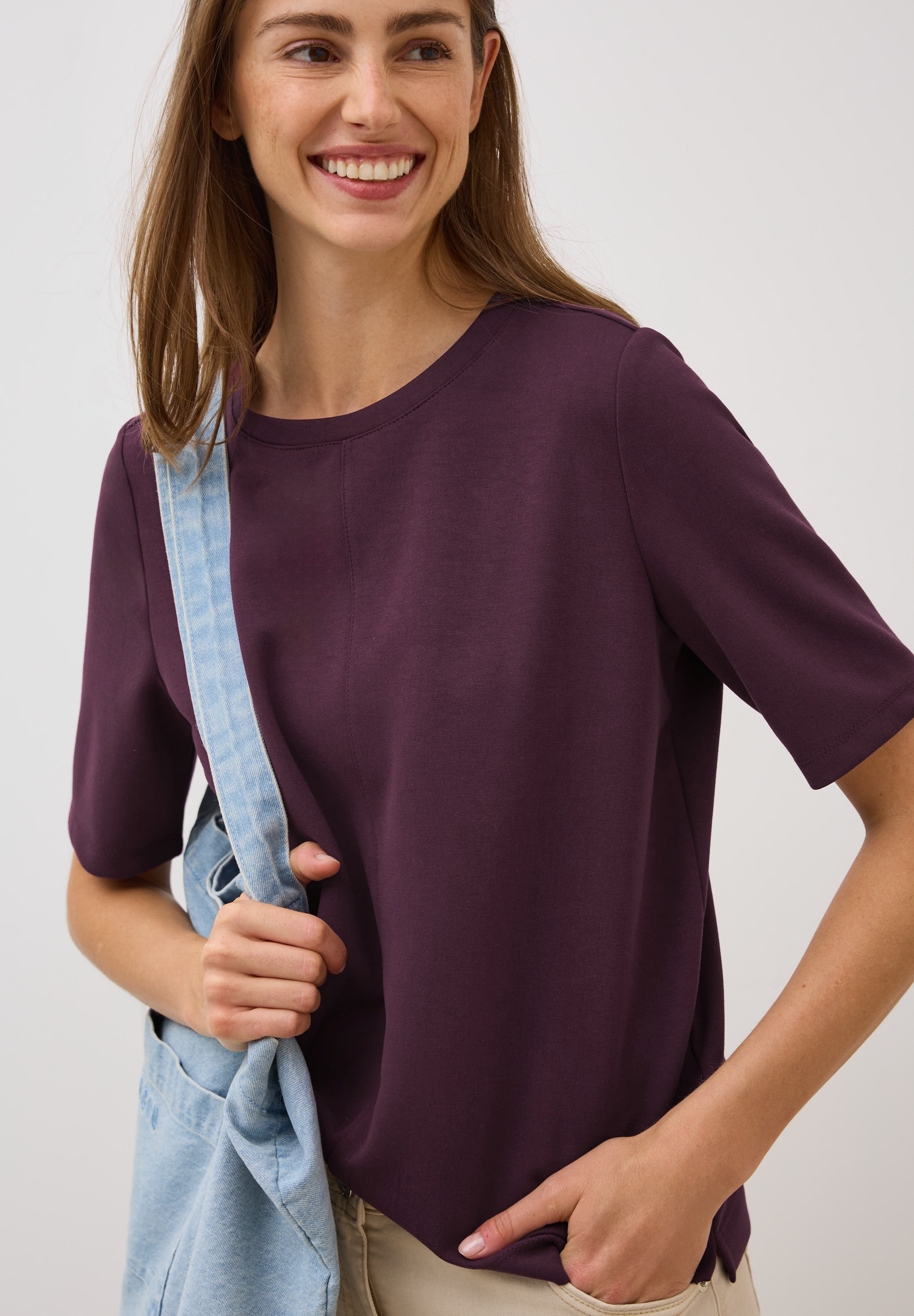 Cecil Sweatshirt, kurzarm, mit Rundhals günstig online kaufen