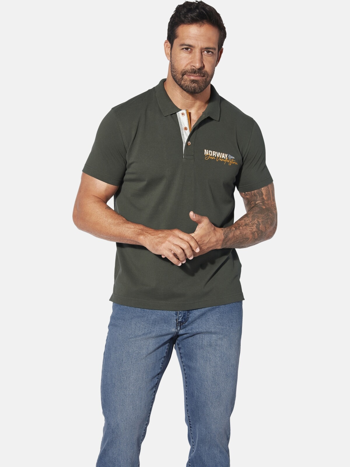 Jan Vanderstorm Poloshirt "Poloshirt JAKOV" günstig online kaufen