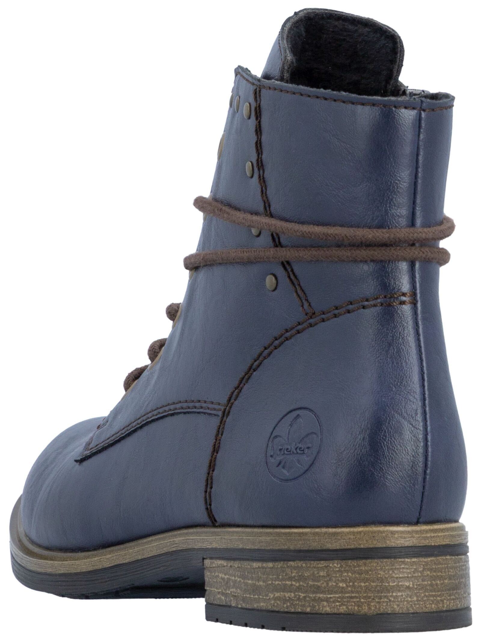 Rieker Schnürstiefelette »Rieker Stiefelette Lederimitat«