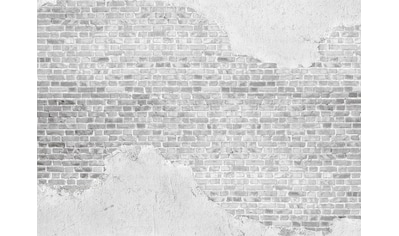 living walls Fototapete »Designwalls Old Brick Wall«, Vlies, Wand, Schräge, Decke kaufen