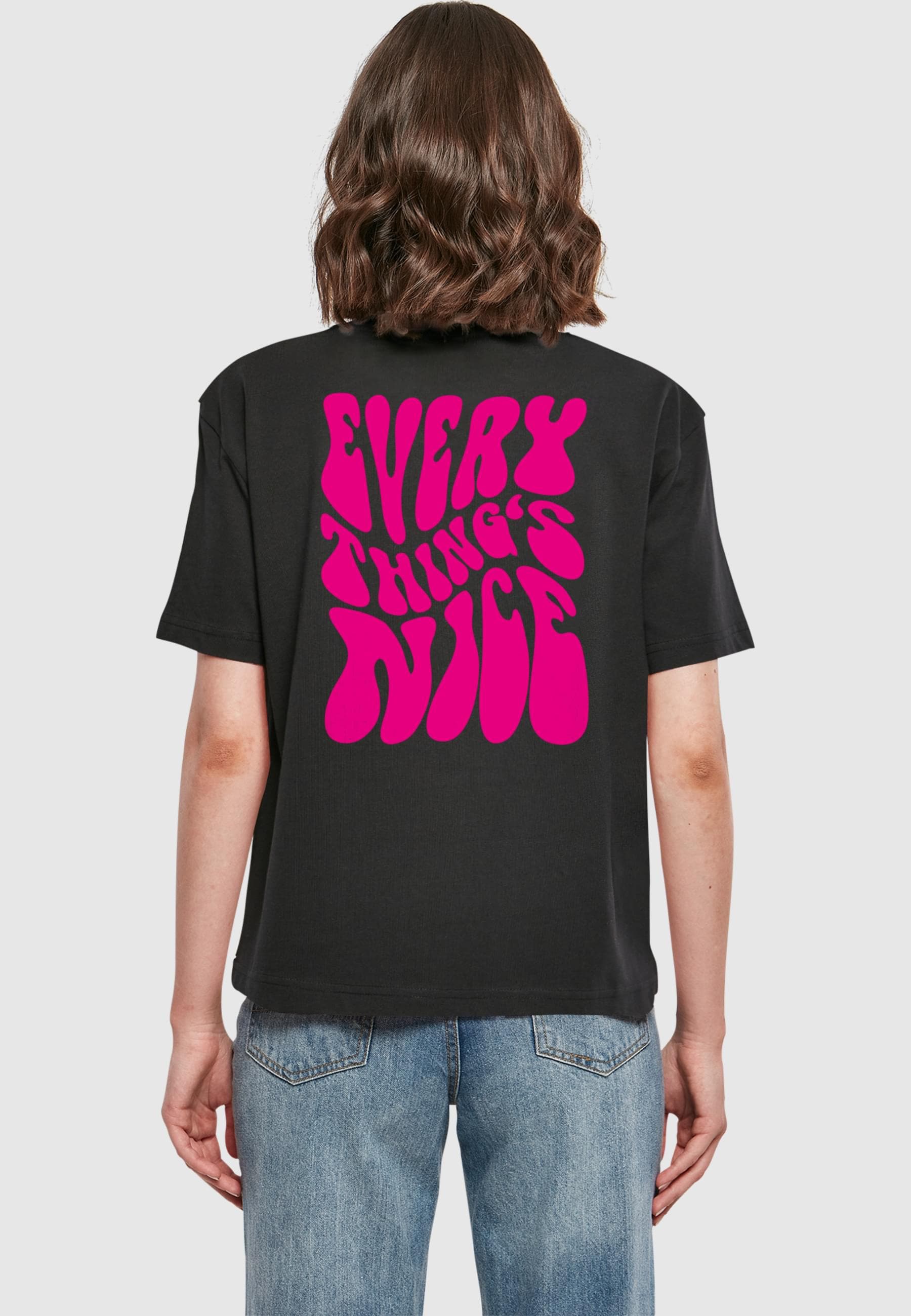 Miss Tee T-Shirt »Miss Tee Damen Everything's Nice Tee«, (1 tlg.)