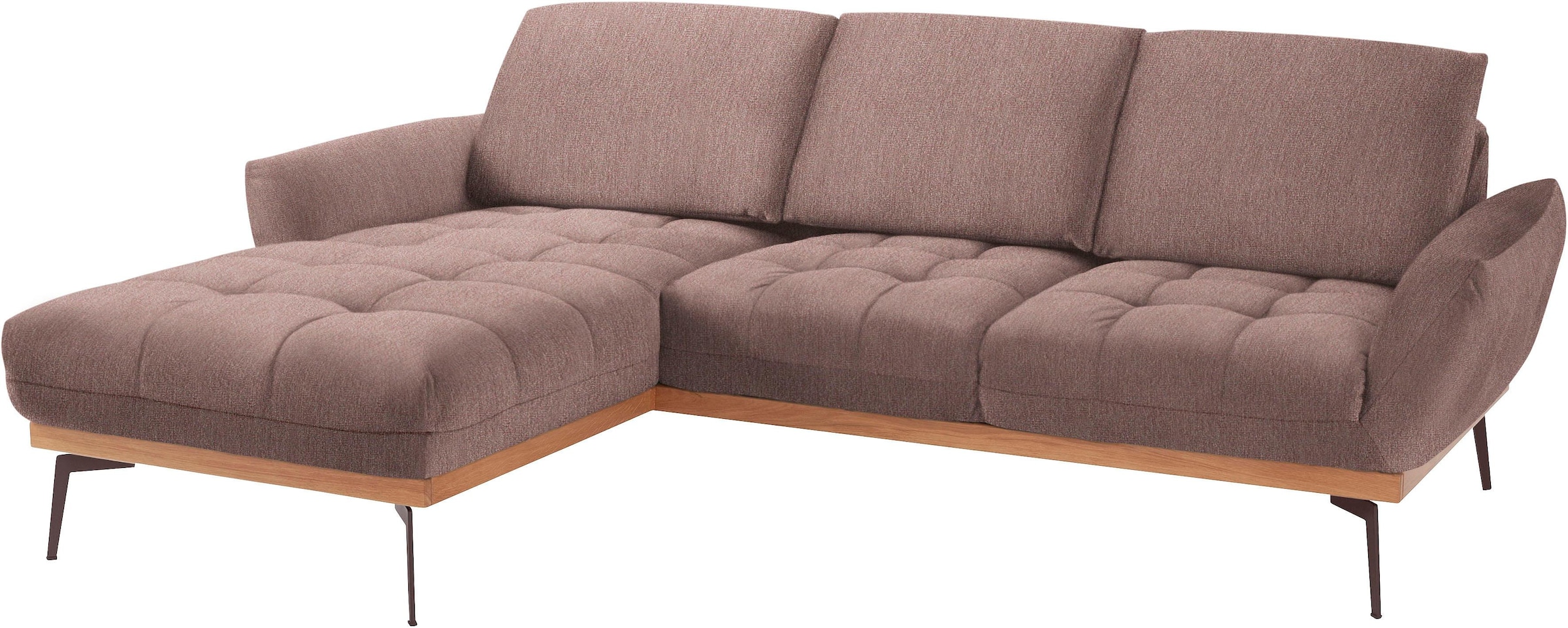 exxpo - sofa fashion Ecksofa "Palic, inkl. Rückenverstellung, bequem, elega günstig online kaufen