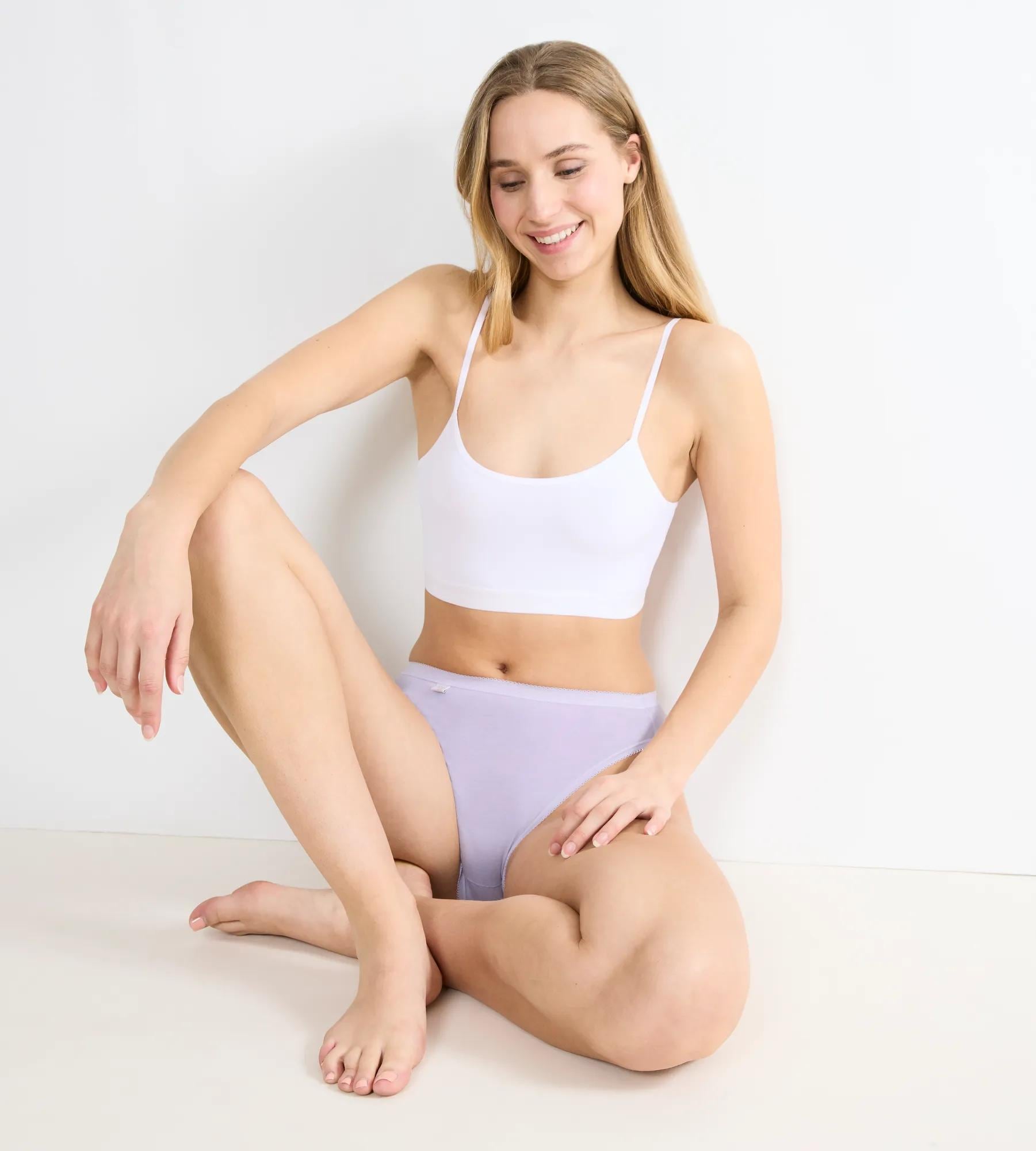 sloggi Taillenslip »Basic+ Tai« 3er Pack,  mit hohem Beinausschnitt, Cotton-Mix, glatte Nähte