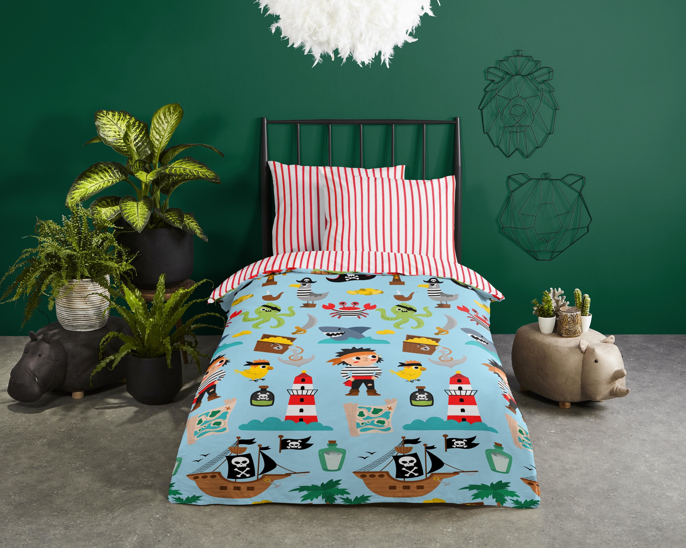 good morning Babybettwäsche "Caribbean" 2 Stk. tlg. Baumwolle, Reißverschlu günstig online kaufen