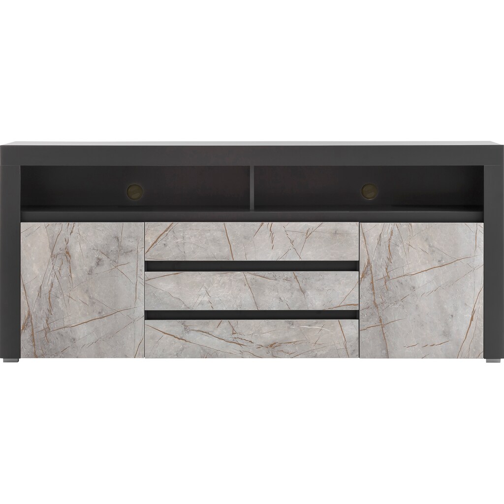 Wohnen Kommoden & Sideboards Premium collection by Home affaire Sideboard »Stone Marble«, mit einem edlen Marmor-Optik Dekor, Br Wohnen Kommoden & Sideboards Premium collection by Home affaire Sideboard »Stone Marble«, mit einem edlen Marmor-Optik Dekor, Br