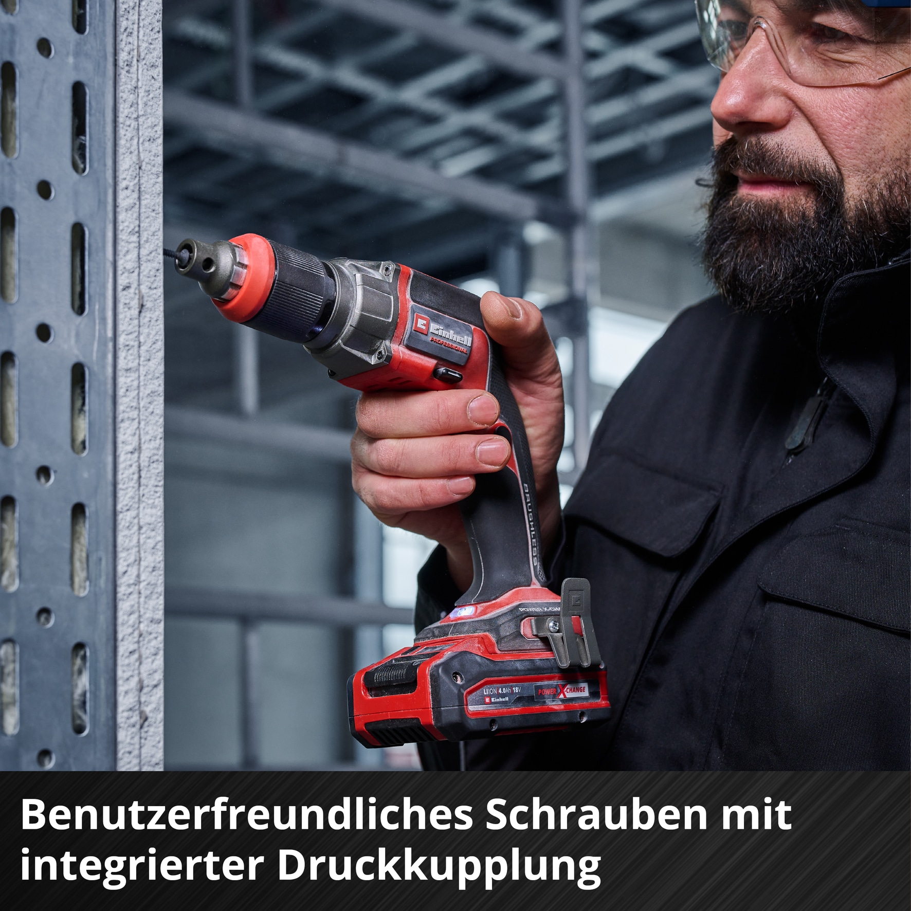 Einhell Akku-Trockenbauschrauber »TP-DY 18 Li BL +Magazine«, ohne Akku und Ladegerät