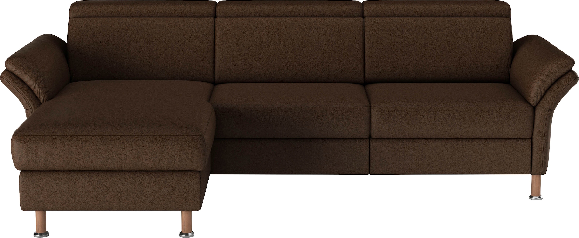 OTTO home Ecksofa "Calypso L-Form" mit motorischen Funktionen im Sofa und Recamiere