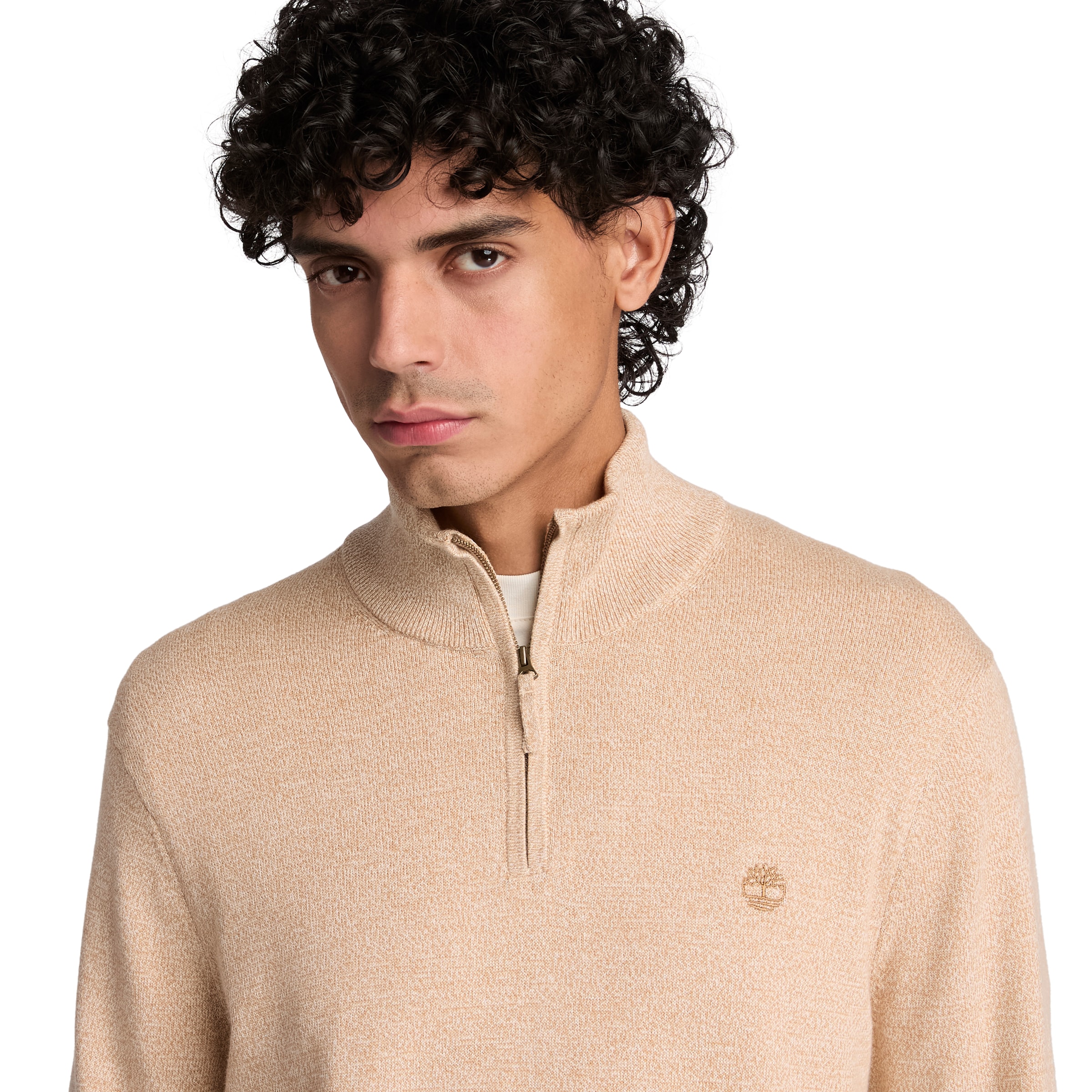 Timberland Sweatshirt »WILLIAMS RIVER - Cotton 1/4 Zip Swe«, mit 1/4-Zip-Verschluss, aus Baumwolle, auch in großen Größen
