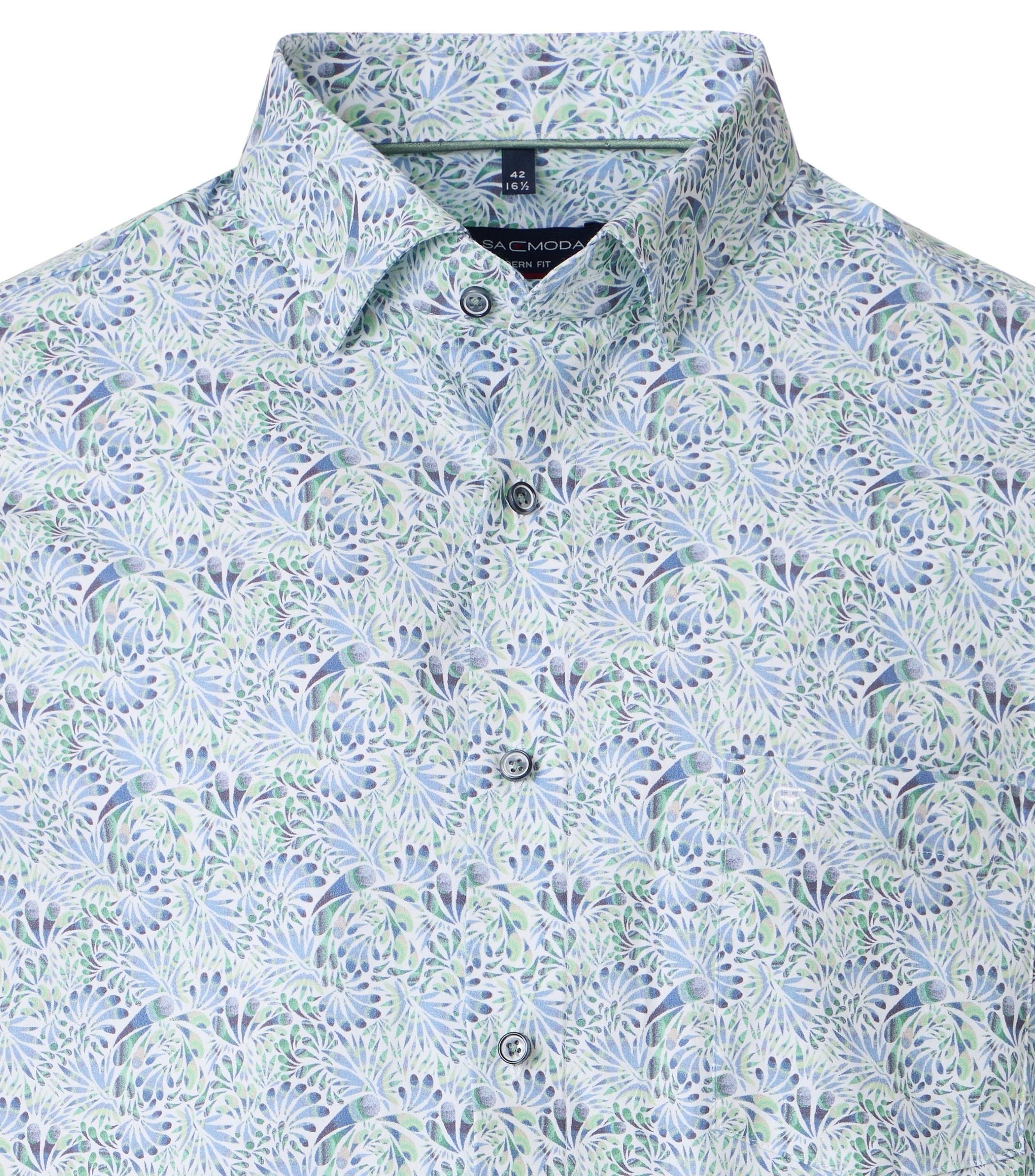 CASAMODA Businesshemd »CASAMODA Businesshemd Kurzarm Print«