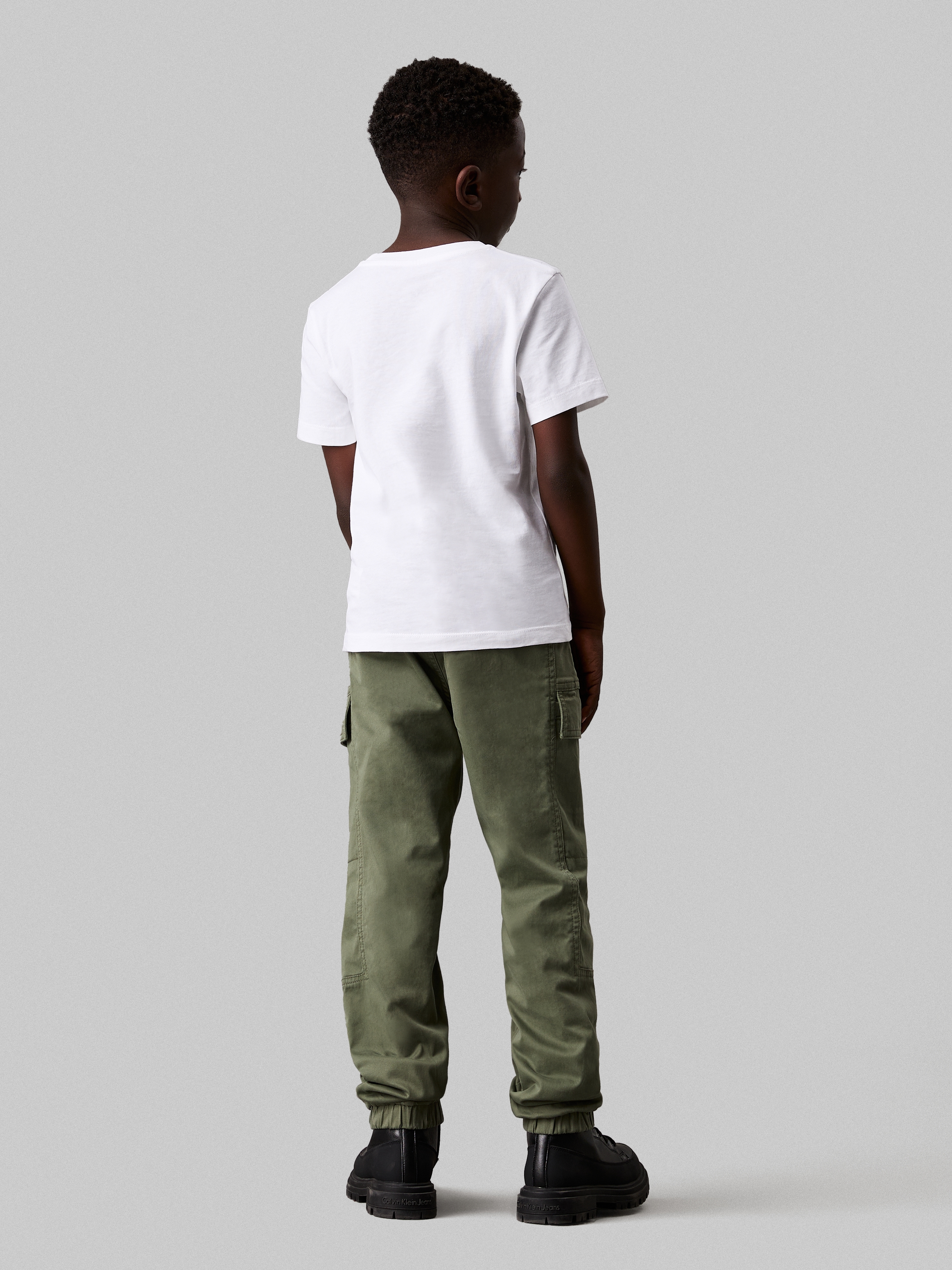 Calvin Klein Jeans Sweathose »ESSENTIAL WOVEN CARGO PANTS«, für Kinder bis 16 Jahre mit Logo-Print