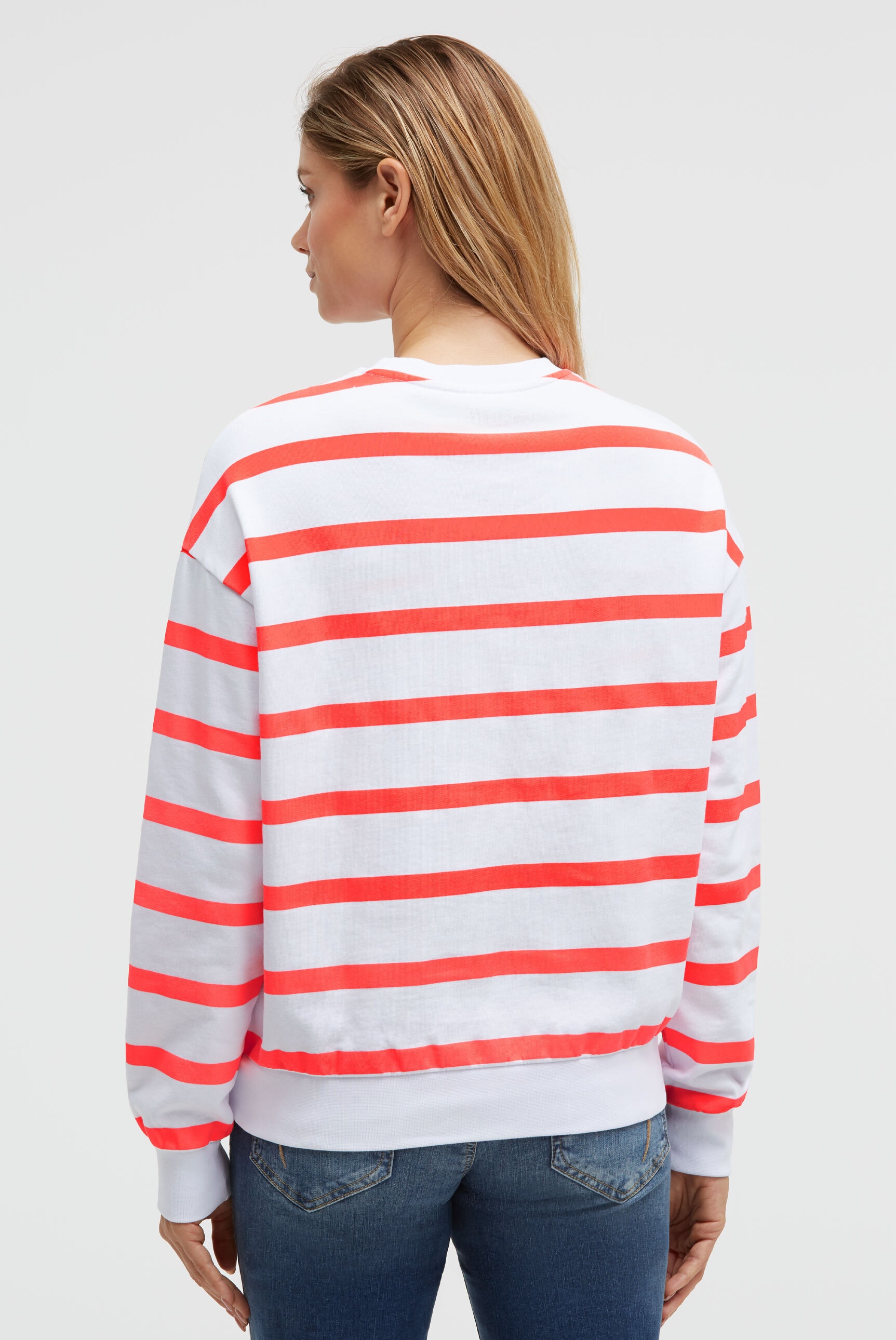 SOCCX Sweater , mit Logo-Stickerei
