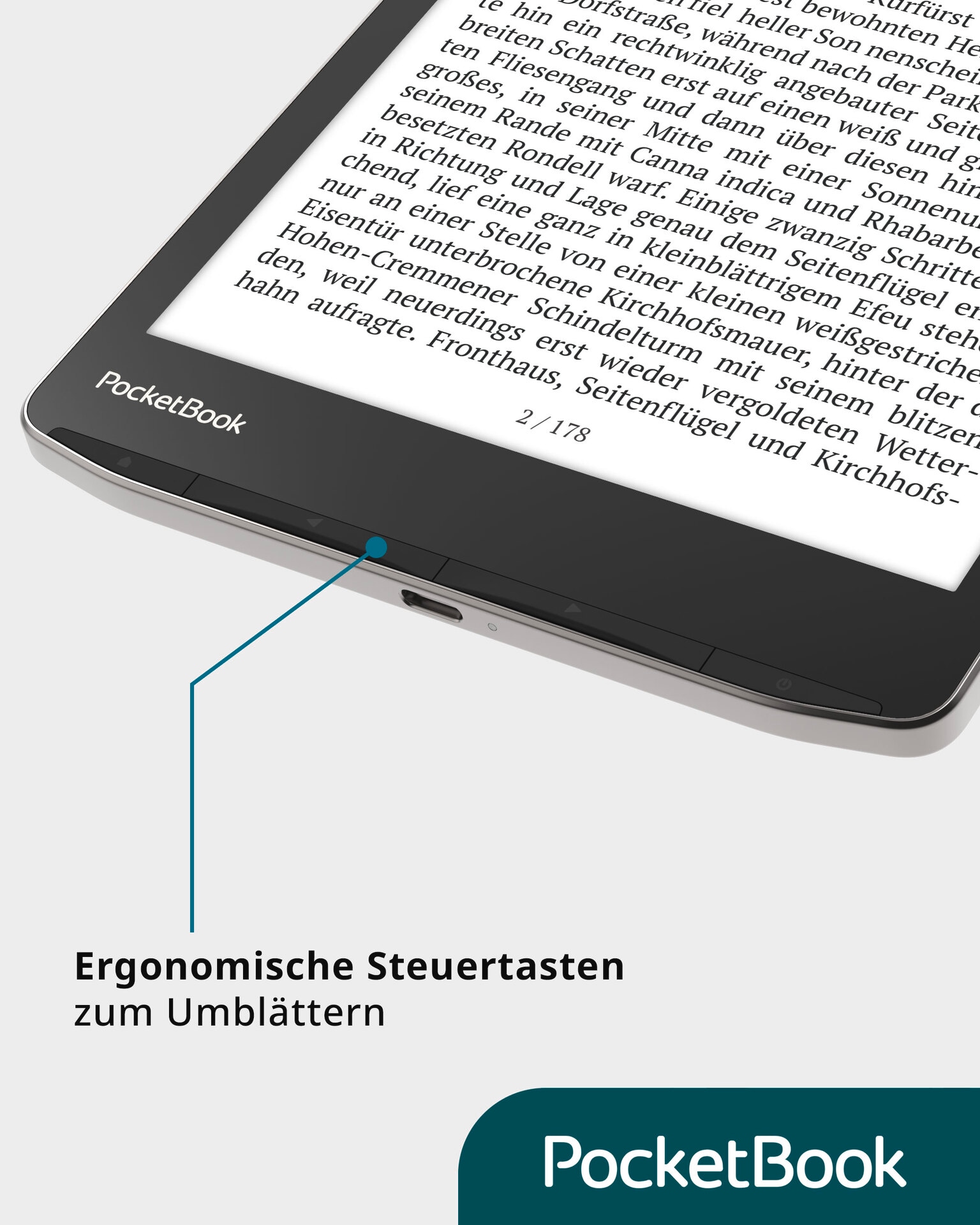 PocketBook E-Book »InkPad 4«, (19,8 cm / 7,8 Zoll),)