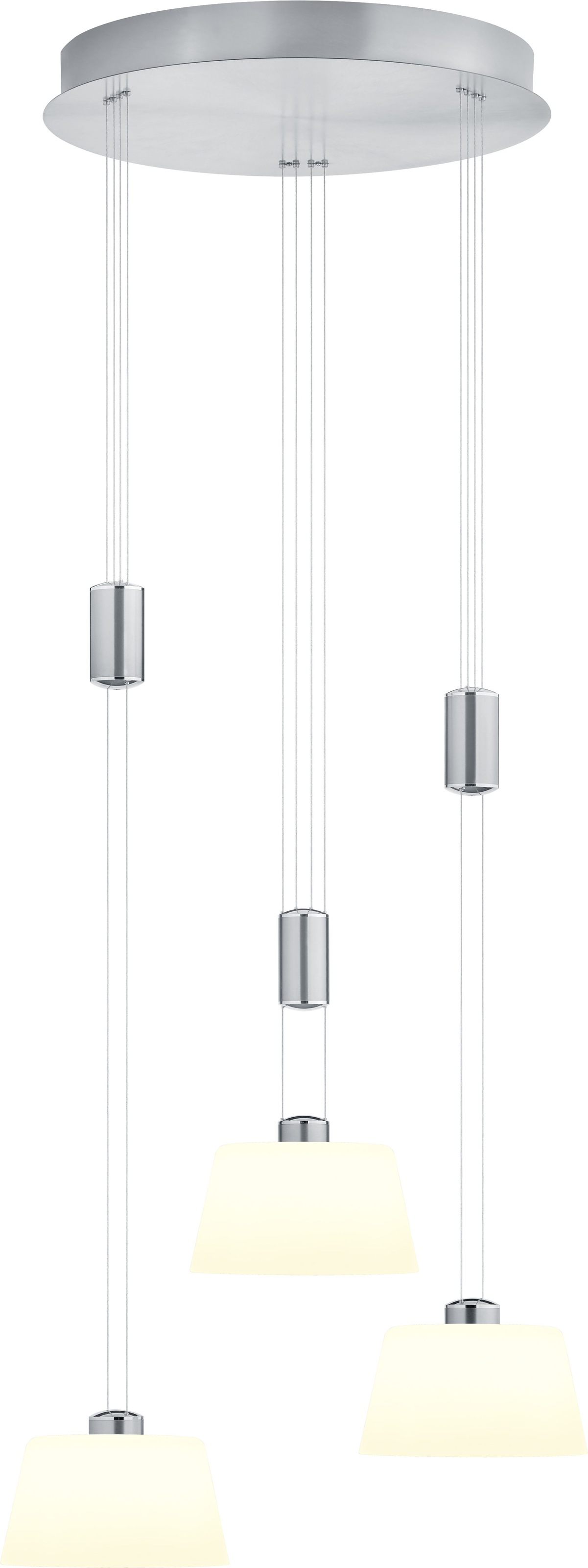 HELL höllisch gutes Licht LED Pendelleuchte »ELEGANCE« LED-Modul 1 Stk. Warmweiß dimmbar über Wanddimmer, Höhenverstellbar