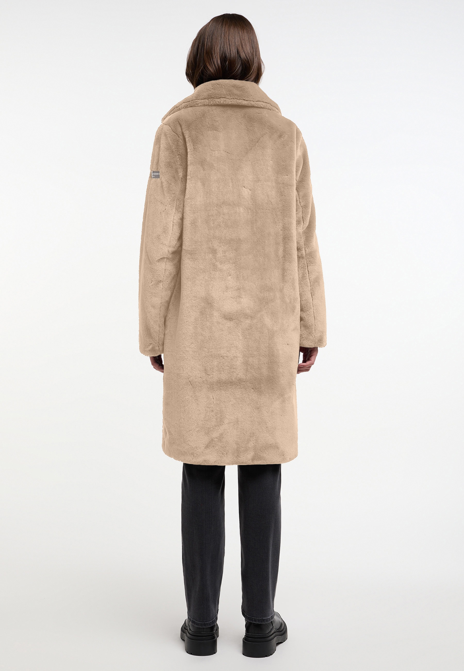 Frieda & Freddies Fellimitatmantel »Fake Fur Coat«