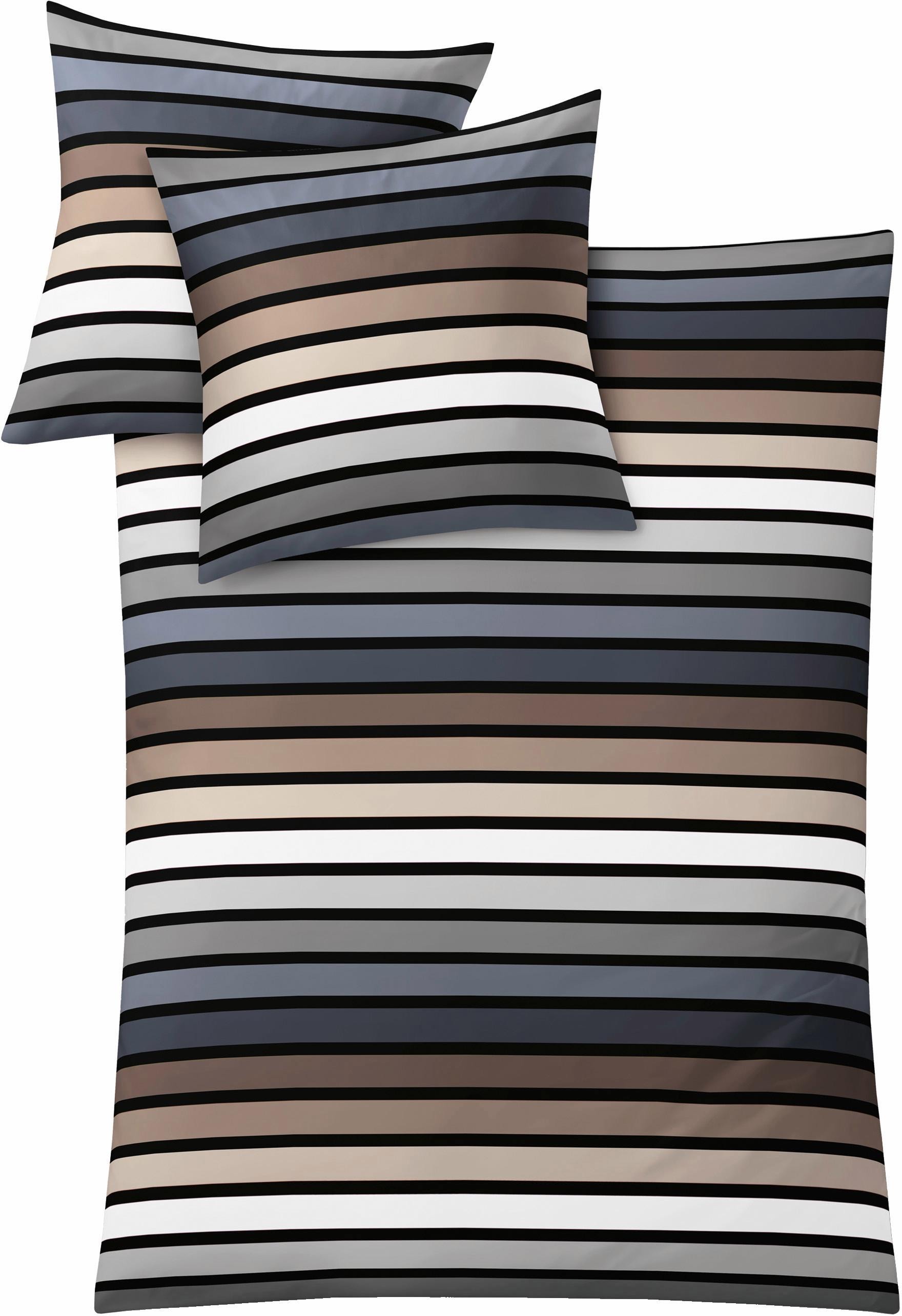 Kleine Wolke Bettwäsche "Rimini" 2 Stk. tlg. mit Streifen günstig online kaufen
