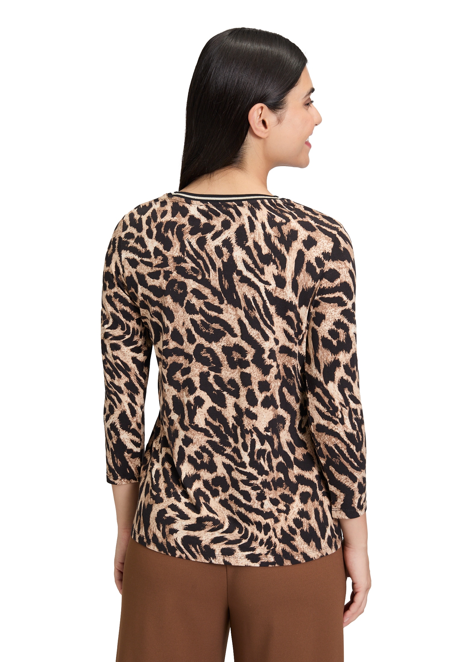 Betty Barclay 3/4-Arm-Shirt »Betty Barclay Damen Basic Shirt mit Rippbündchen«, (1 tlg.)
