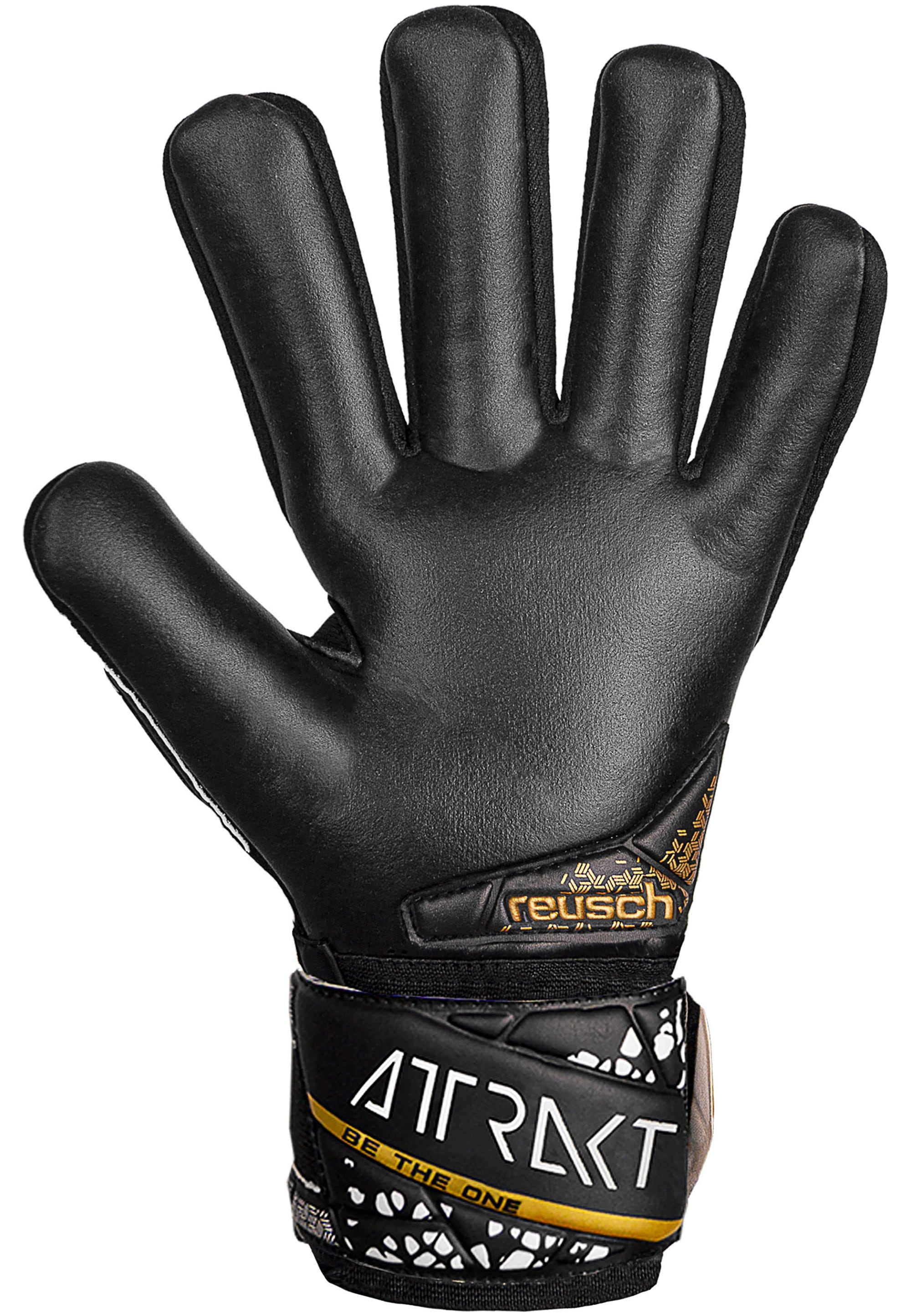 Reusch Torwarthandschuhe »Attrakt Silver NC Finger Support Junior« mit Negative Cut