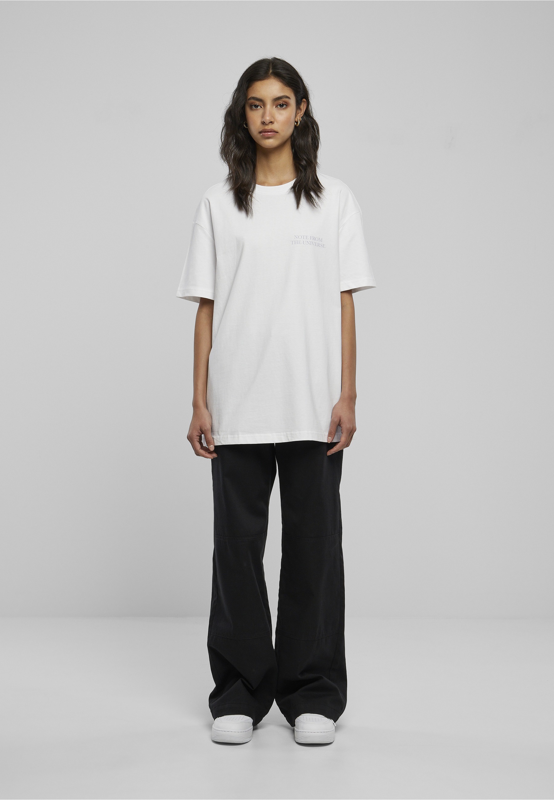 Miss Tee Kurzarmshirt »Miss Tee Damen Angel Numbers Oversize Boyfriend Tee« 1 Stk.