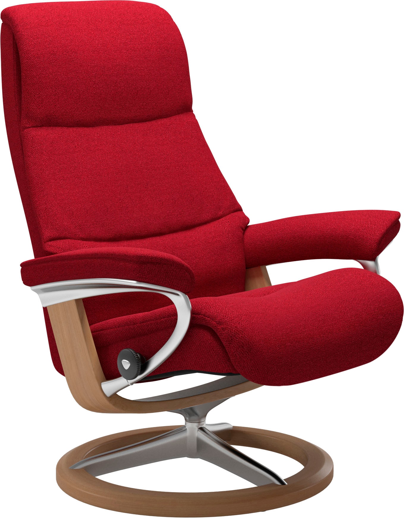 Stressless Relaxsessel "View", mit Signature Base, Größe M,Gestell Eiche günstig online kaufen