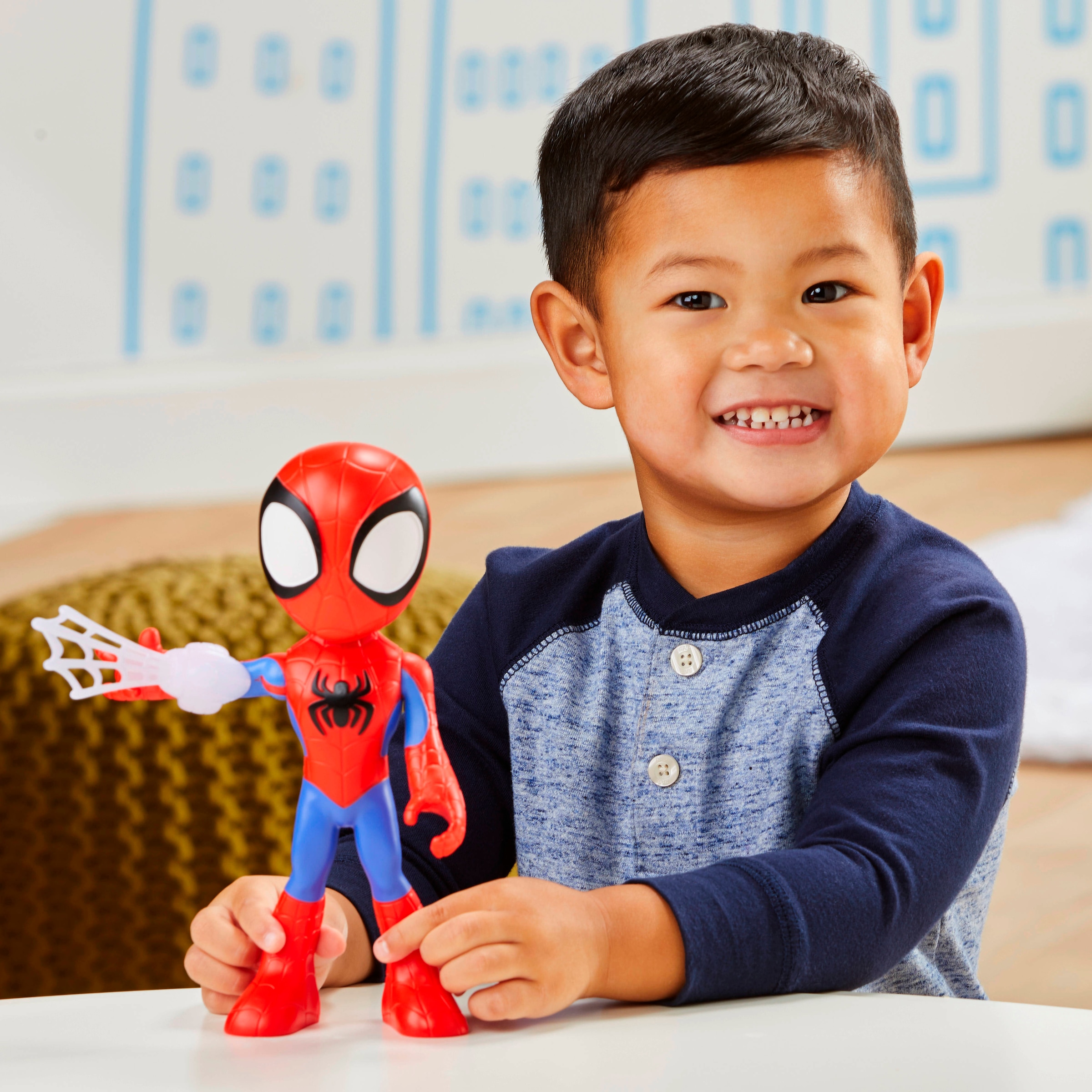 Hasbro Actionfigur »Marvel Spidey and His Amazing Friends, supergroße Spidey Action-Figur«