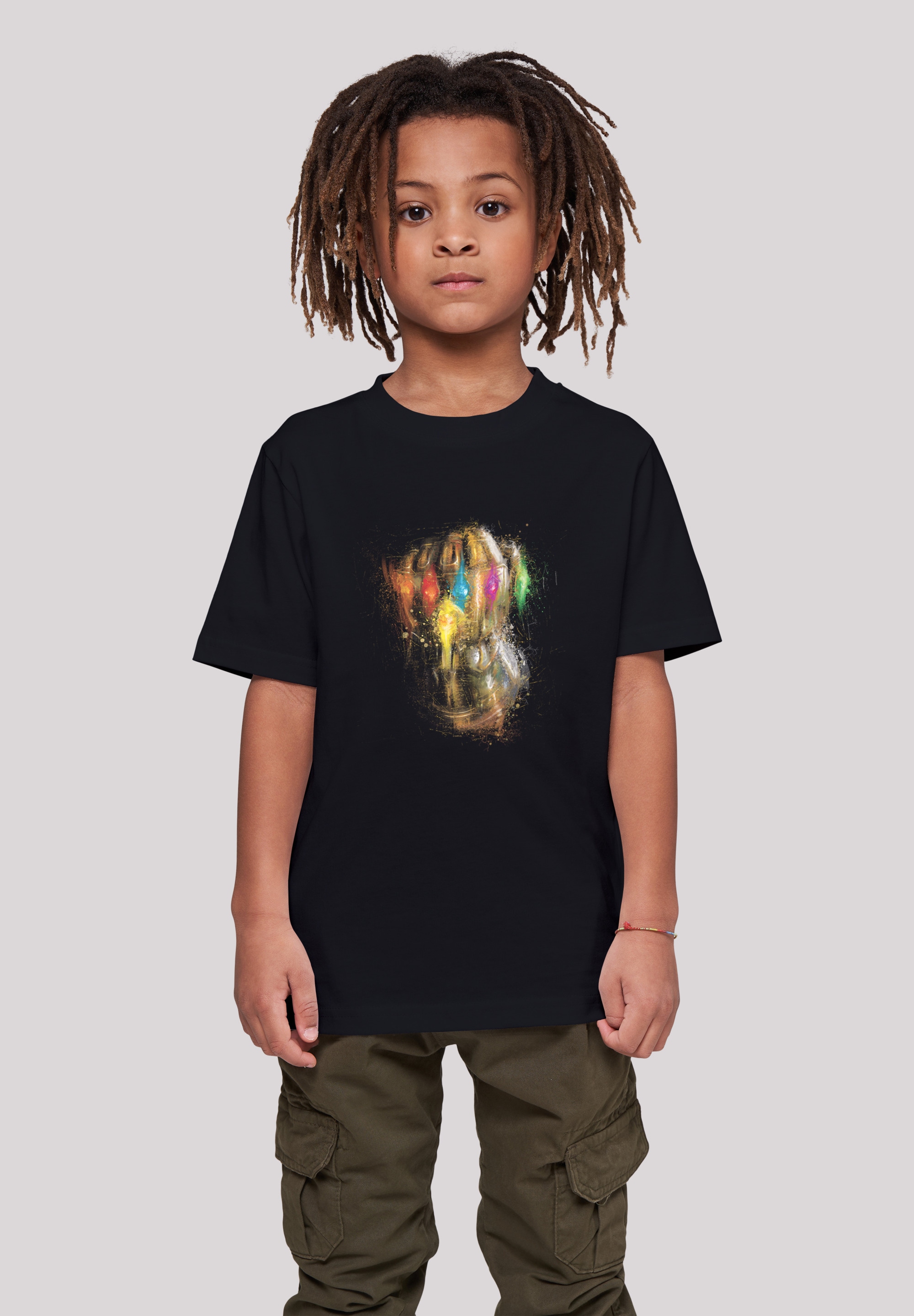 Splatter«, | Print BAUR F4NT4STIC Kinder,Premium Unisex Infinity kaufen T-Shirt Merch,Jungen,Mädchen,Logo Endgame Avengers Gauntlet »Marvel
