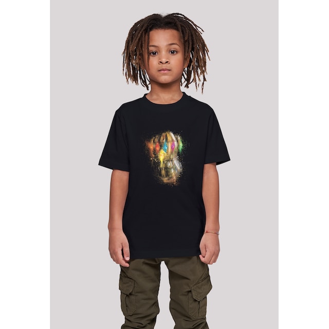 Kinder,Premium »Marvel Unisex | Gauntlet Avengers Splatter«, T-Shirt Endgame kaufen F4NT4STIC Infinity Print Merch,Jungen,Mädchen,Logo BAUR