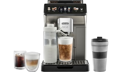 De'Longhi Kaffeevollautomat »Eletta Explore Cold Brew Extraction ECAM450.86.T«, Titan kaufen